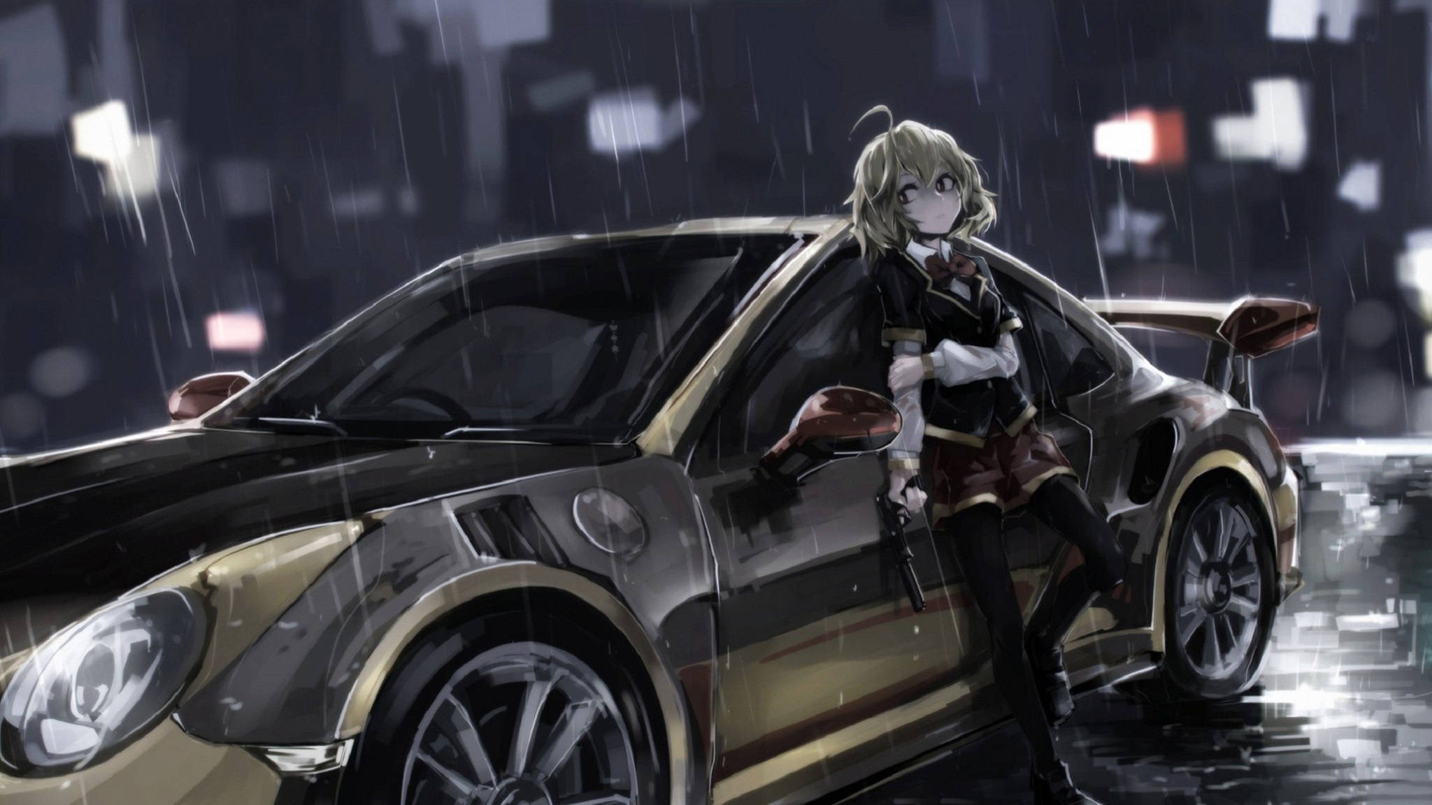 日産GT-R アニメカー 壁紙