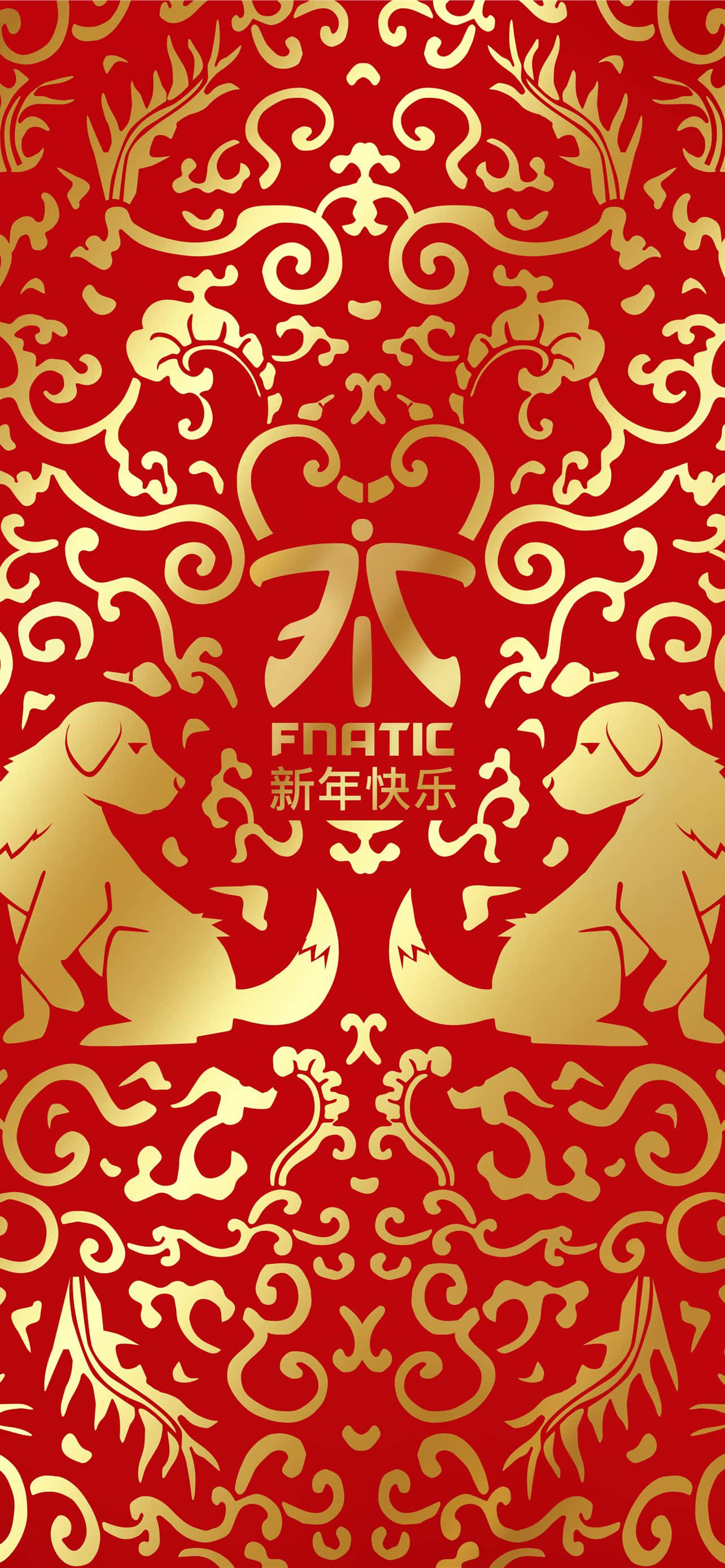 旧正月アンパオ iPhone 壁紙