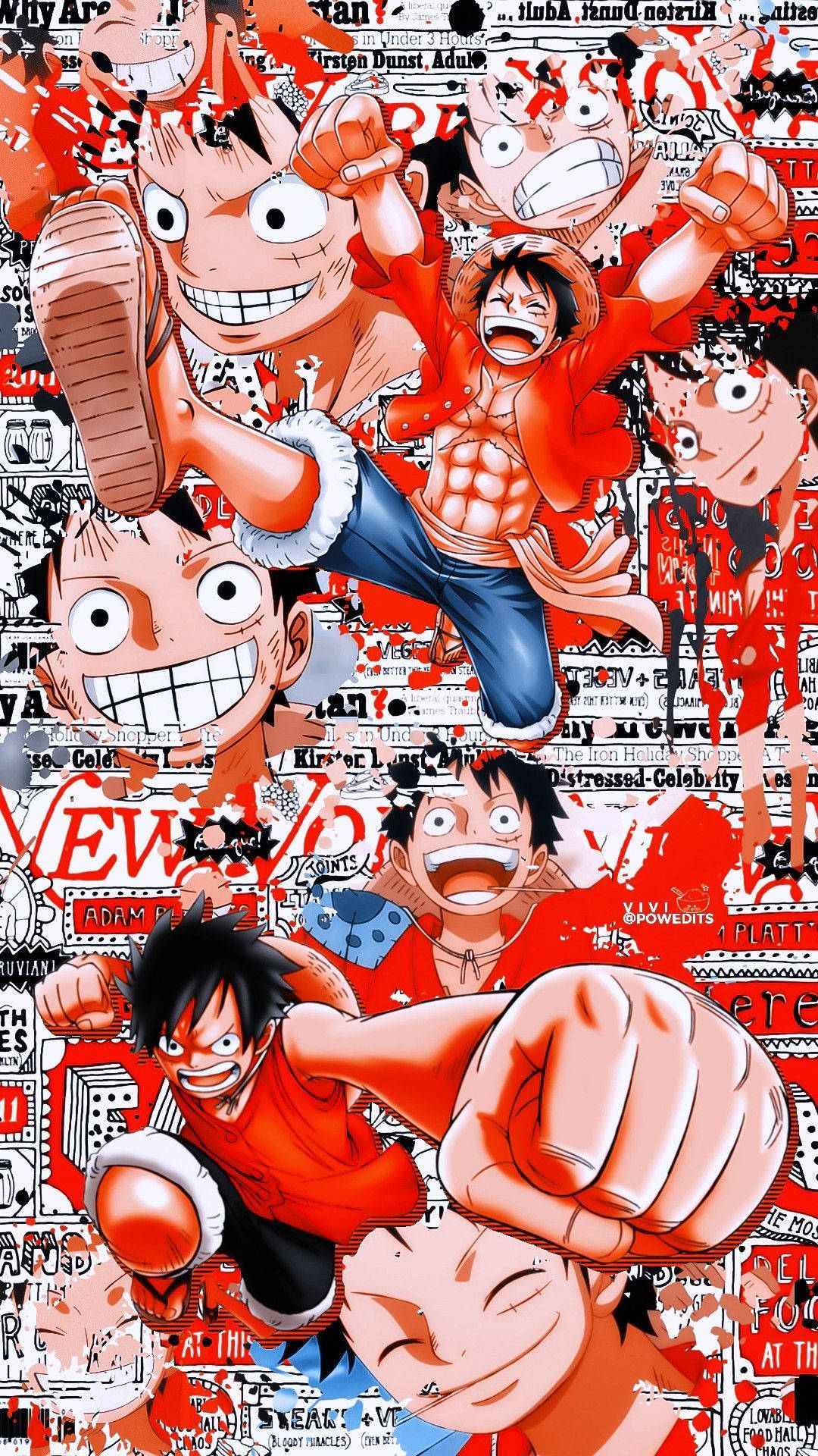 明るいルフィの美学 壁紙