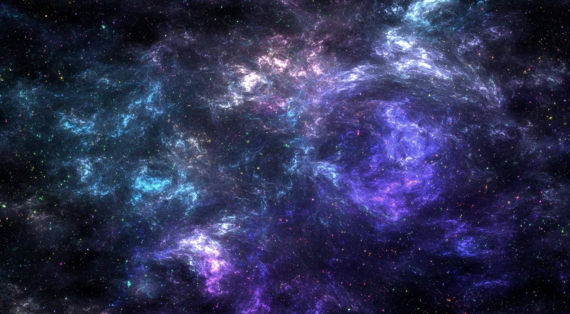HD銀河星雲の美しいコンピュータ壁紙。