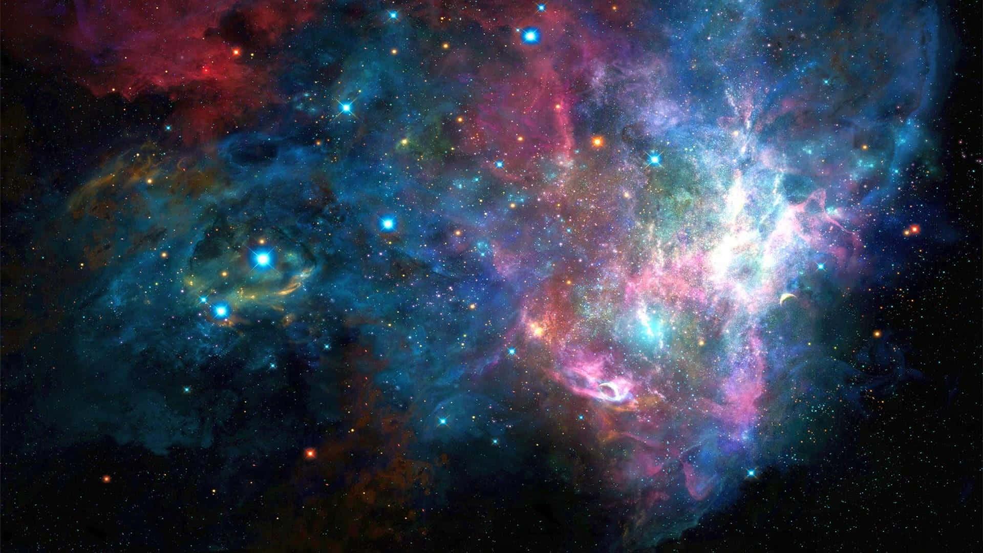 星々を巡る宇宙の旅 壁紙