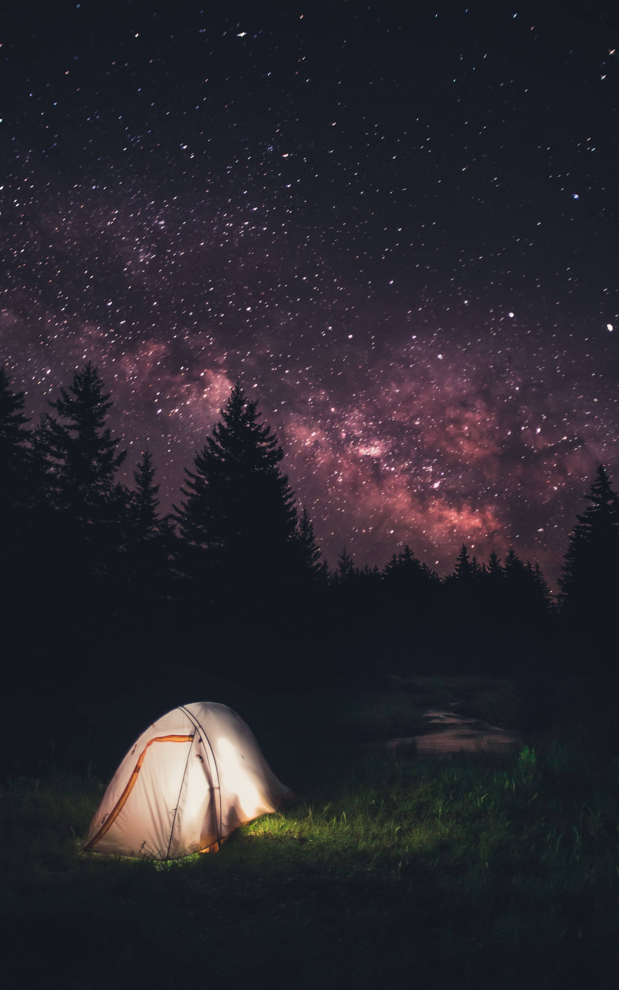 星空の夜 モバイル 壁紙