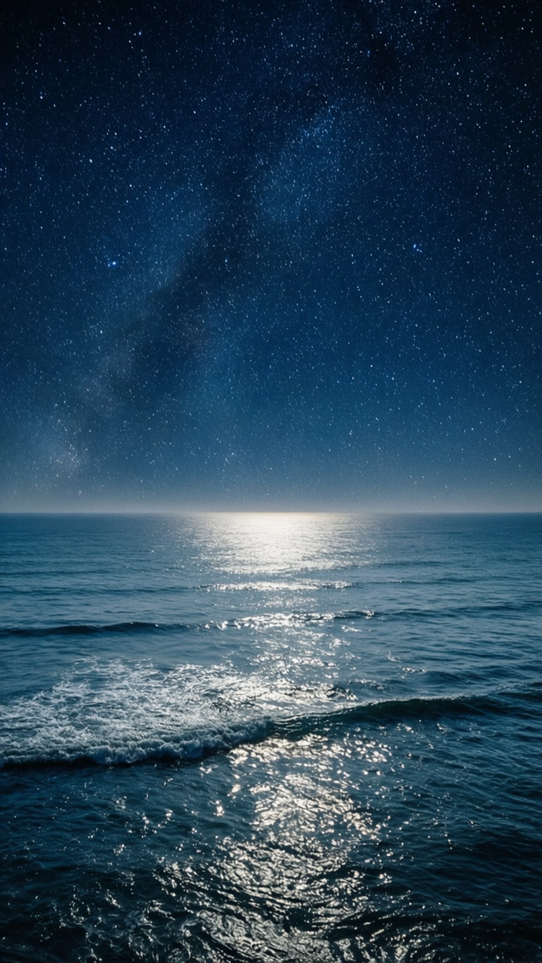 星空の海の夜 壁紙
