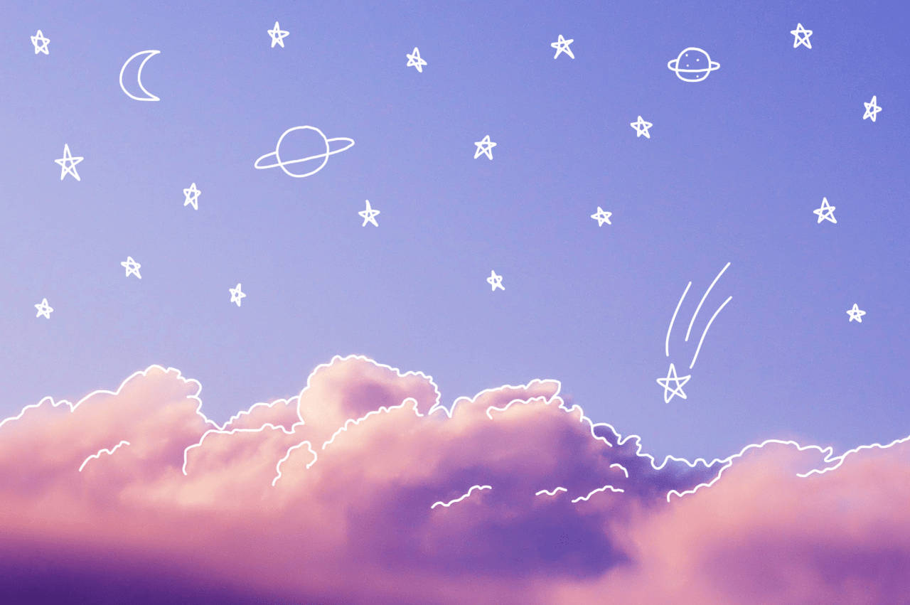 星空の美しいデスクトップ 壁紙