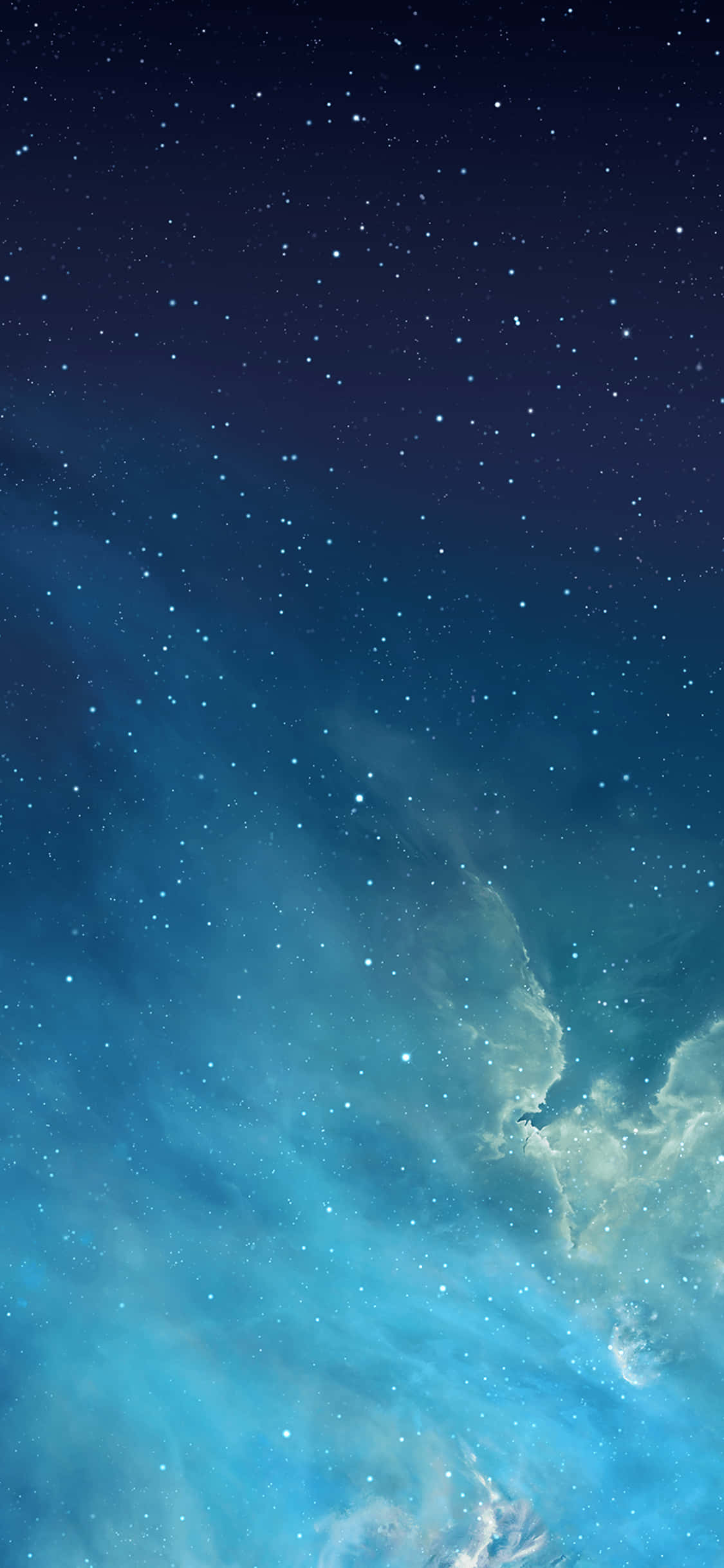星空の青い空 壁紙