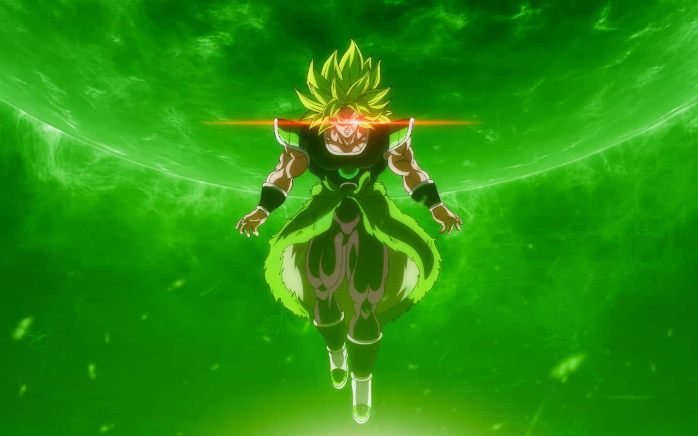 映画『ドラゴンボール超 ブロリー』でのブロリーの全開パワー 壁紙