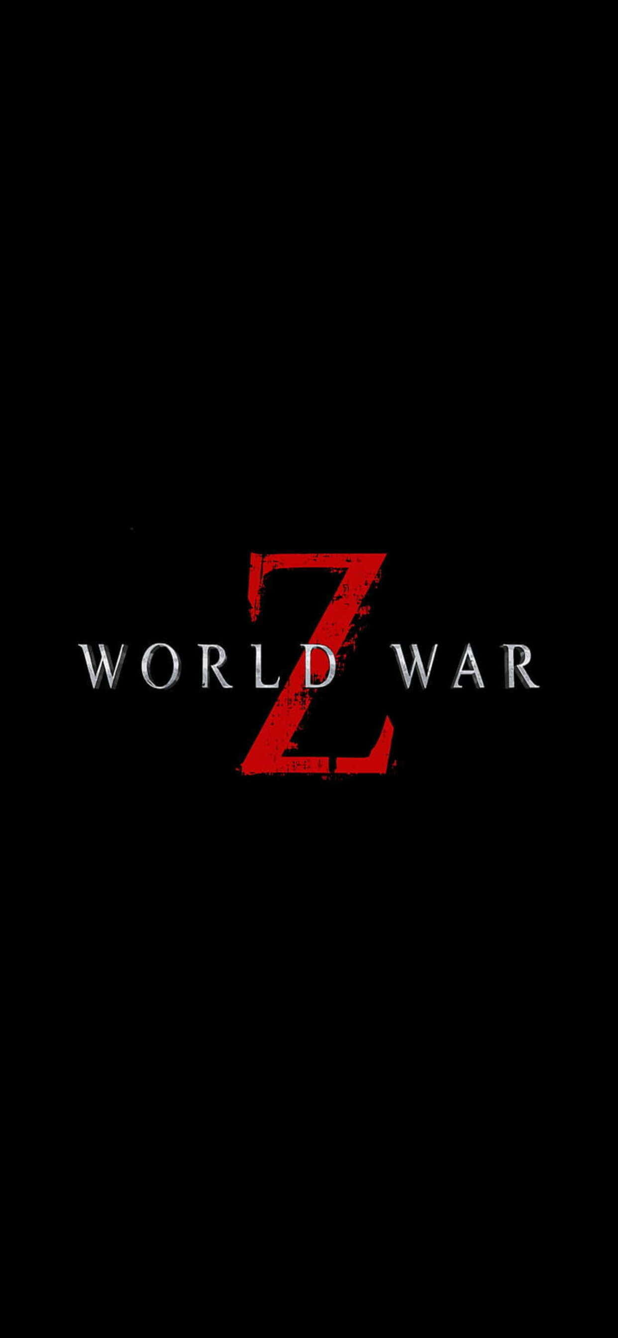 映画タイトル アイフォンXSマックス ワールド・ウォーZ 背景 壁紙