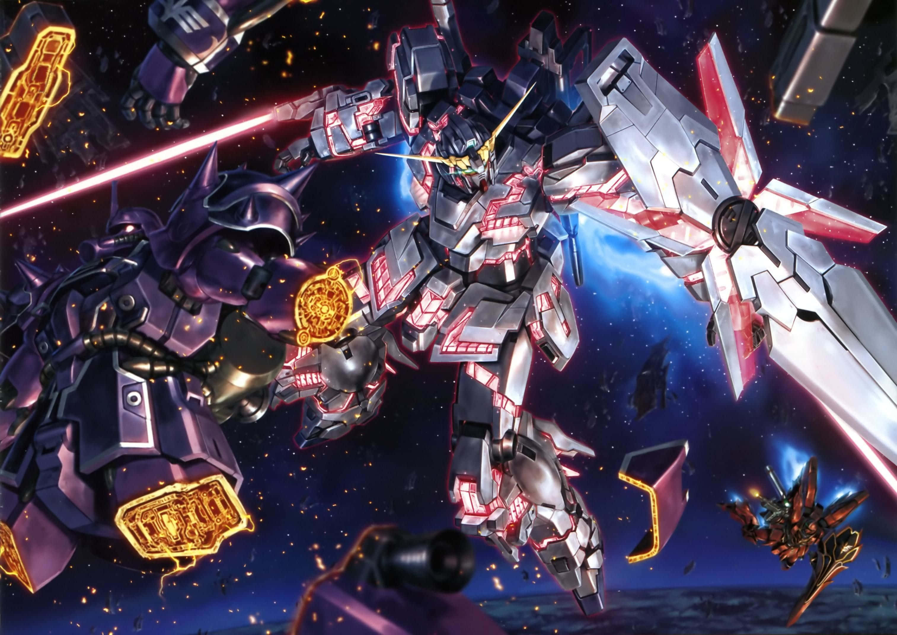 最先端技術と精鋭クルーを備えたガンダム、戦闘準備完了！ 壁紙
