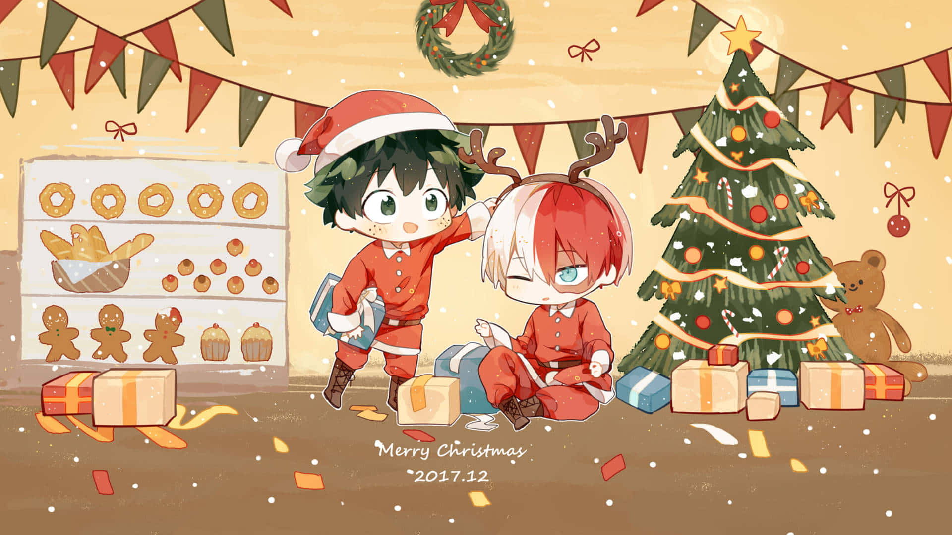 最高のクリスマスをアニメで祝おう！ 壁紙