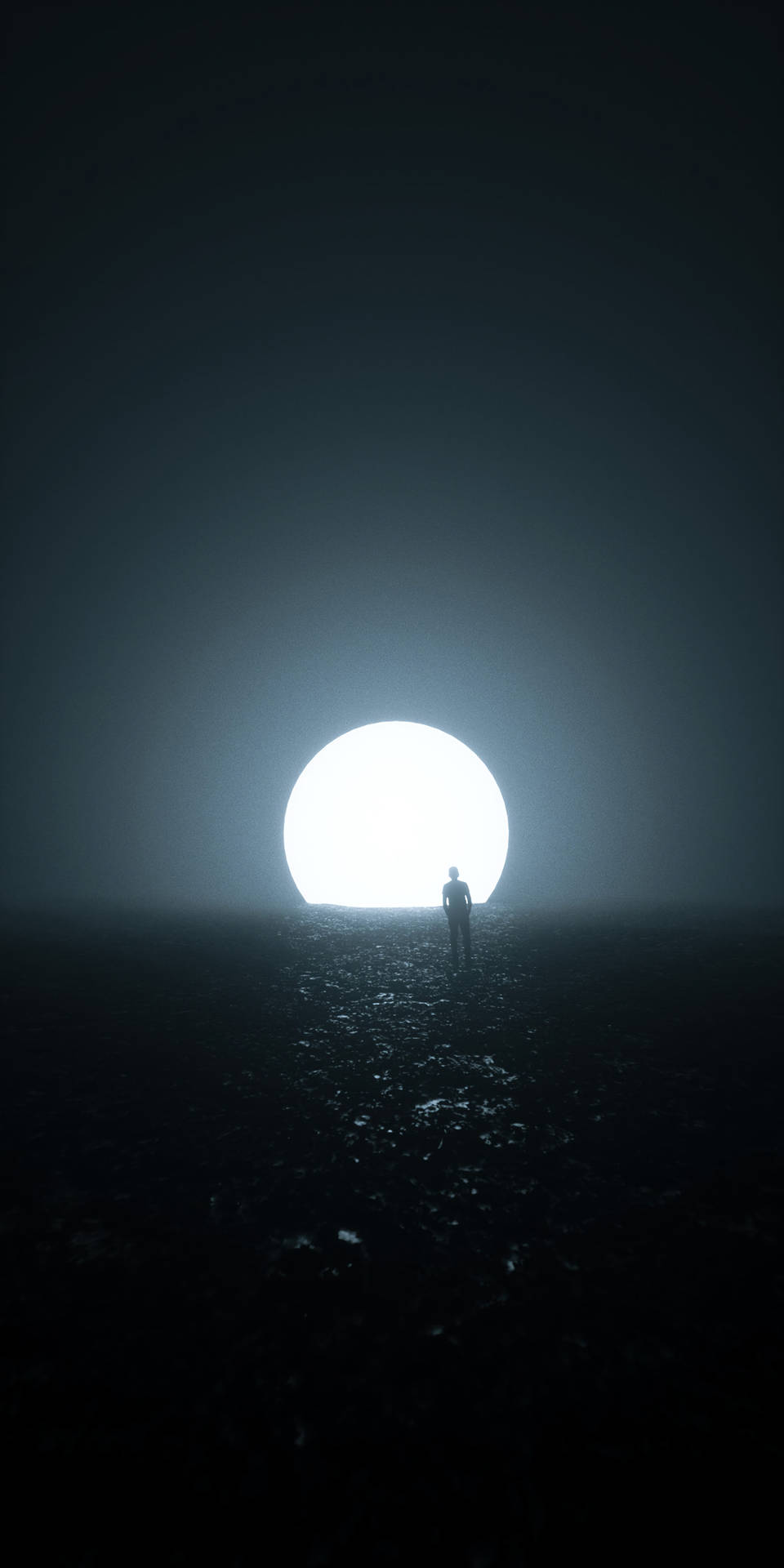 月夜の闇の壁紙