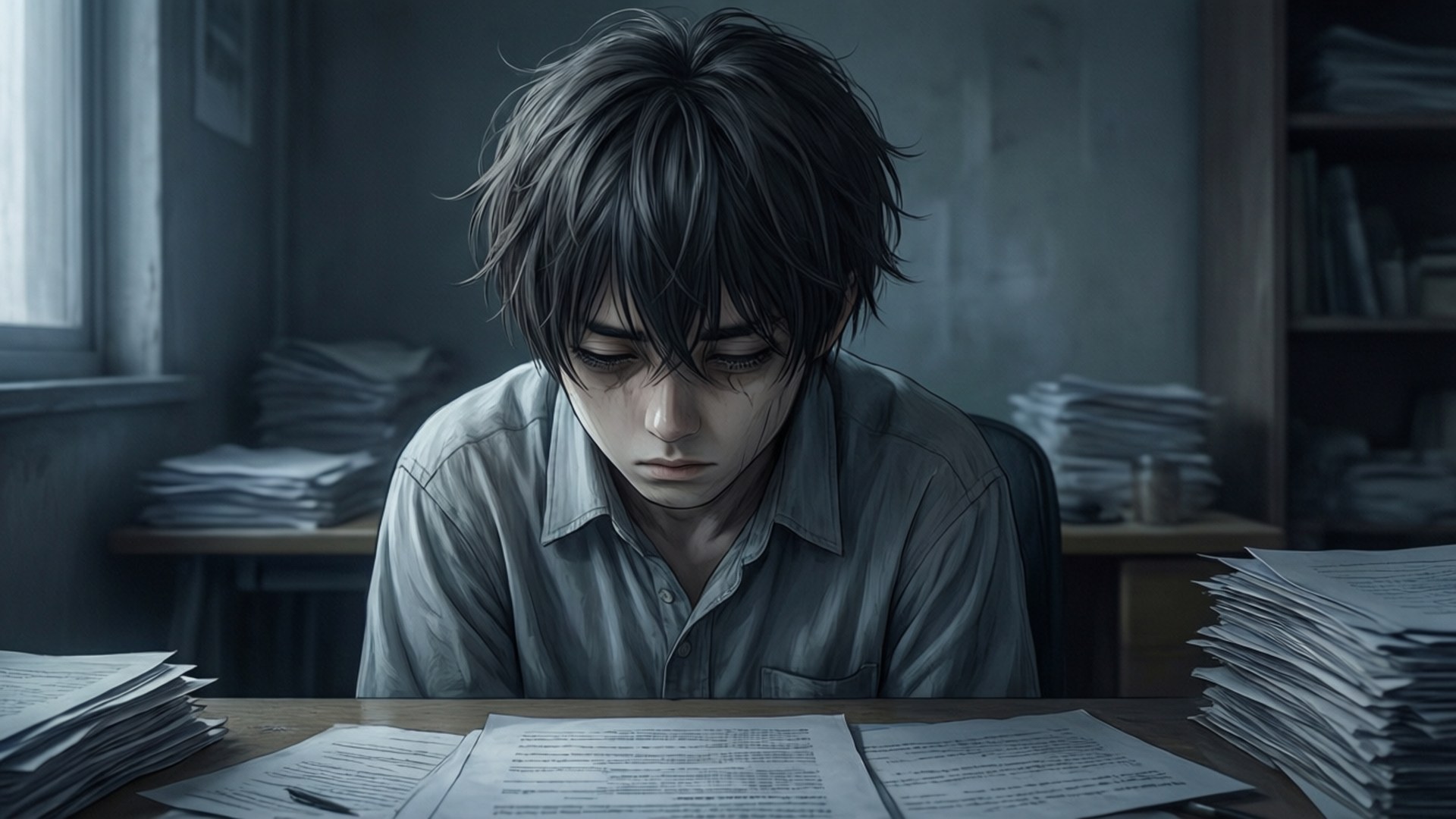 机での絶望 壁紙