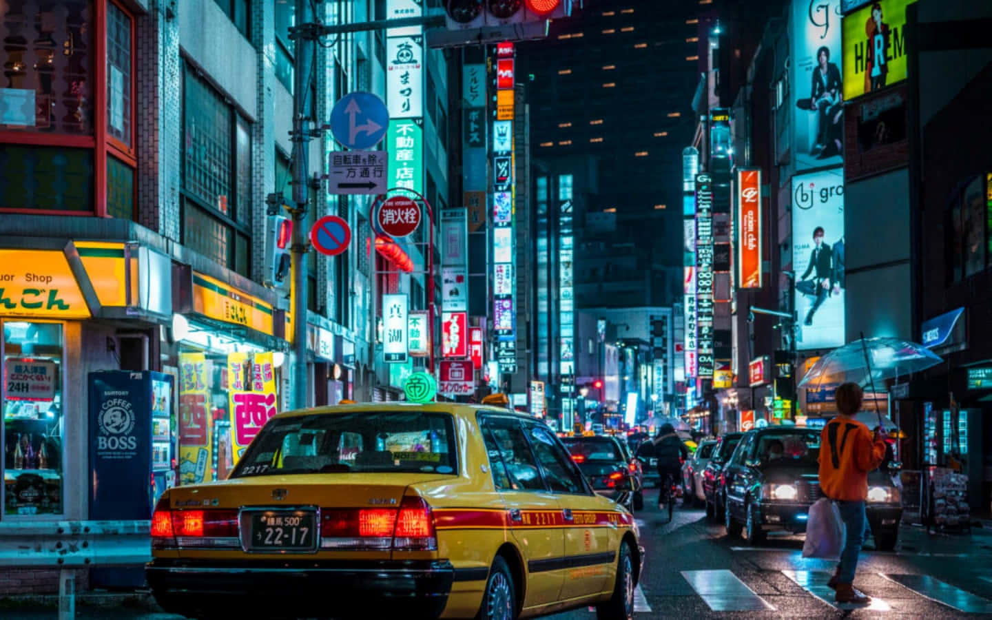 東京の夜 壁紙
