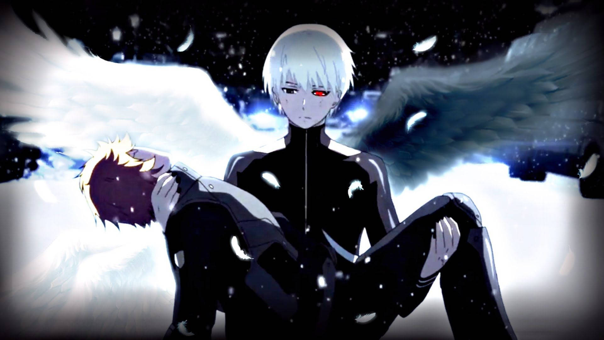 東京喰種 キャラクター 白黒の翼 壁紙