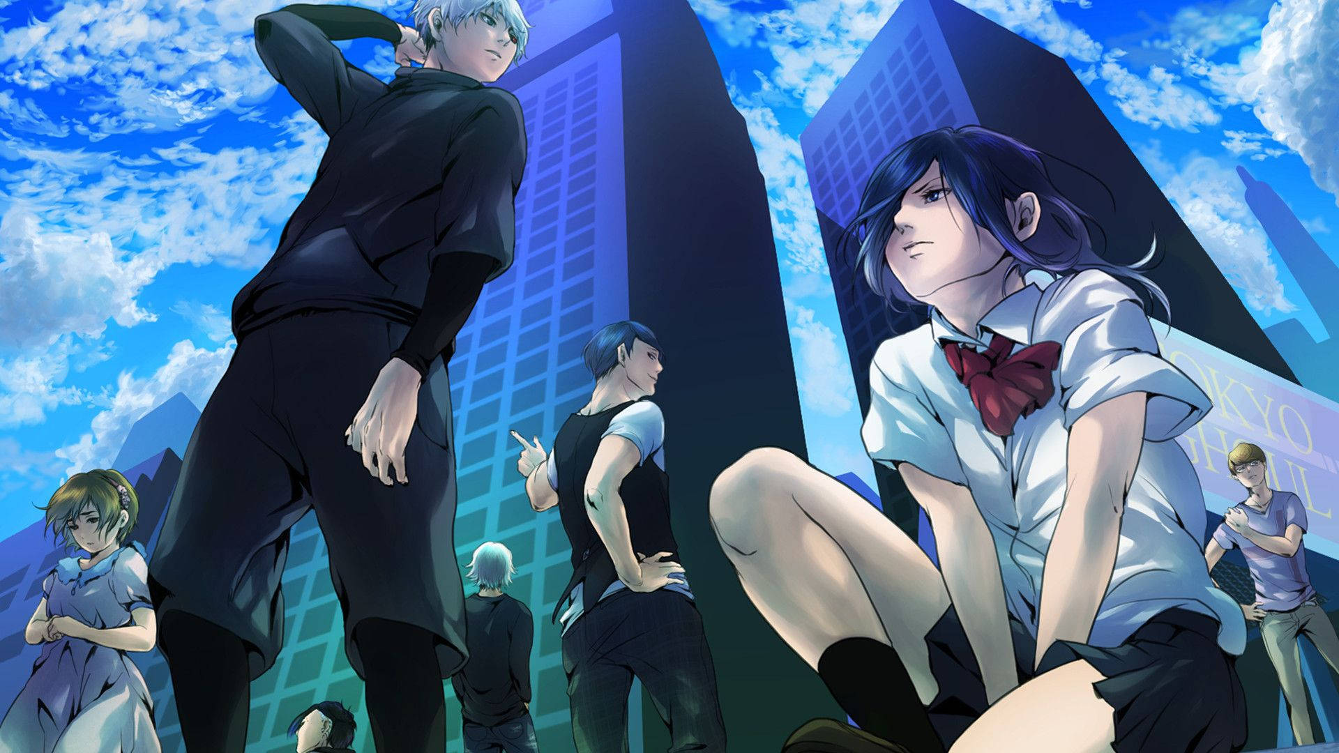 東京喰種 リゼ スクール制服 壁紙