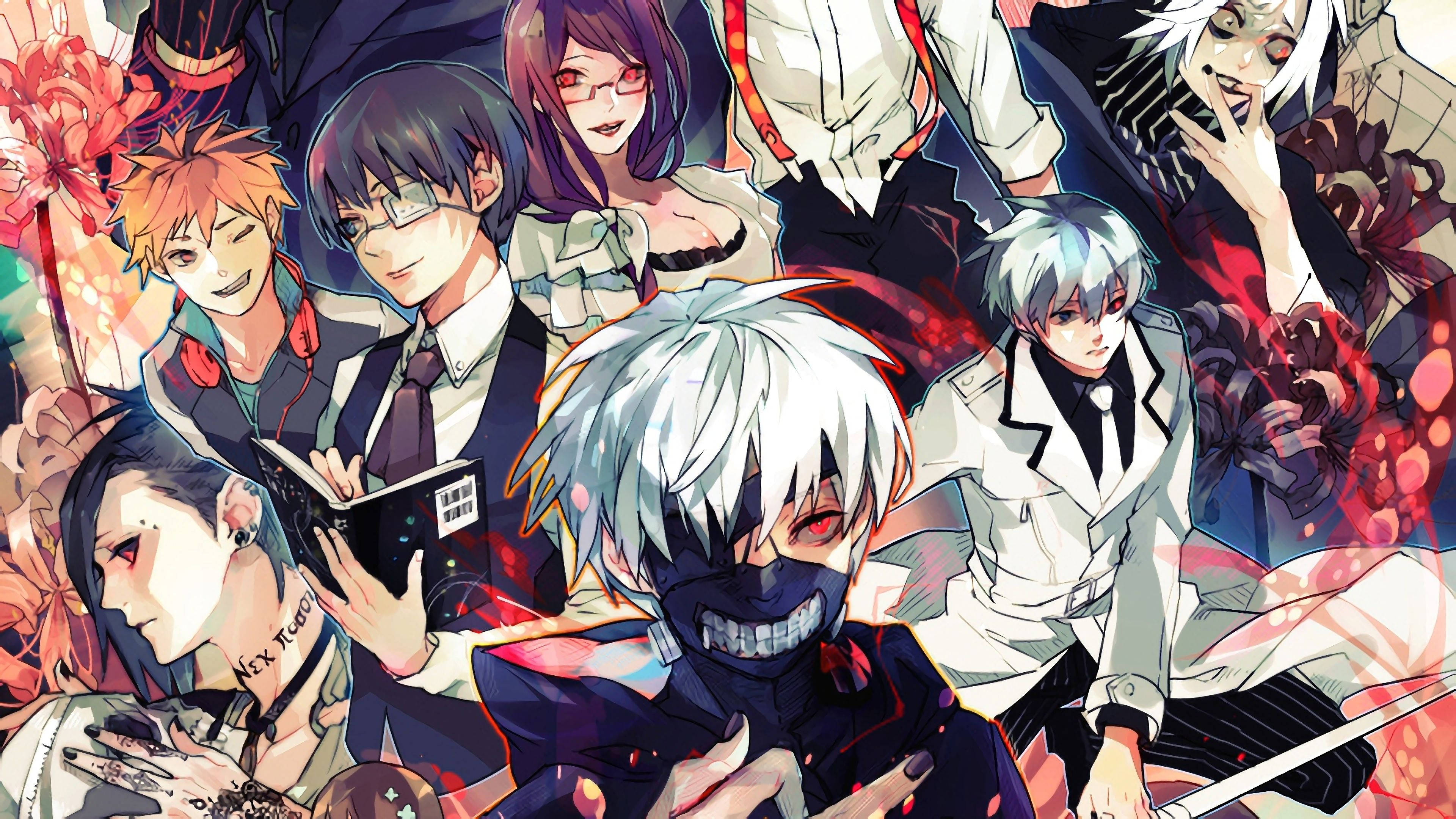 東京喰種キャラクター アニメファンアート 壁紙