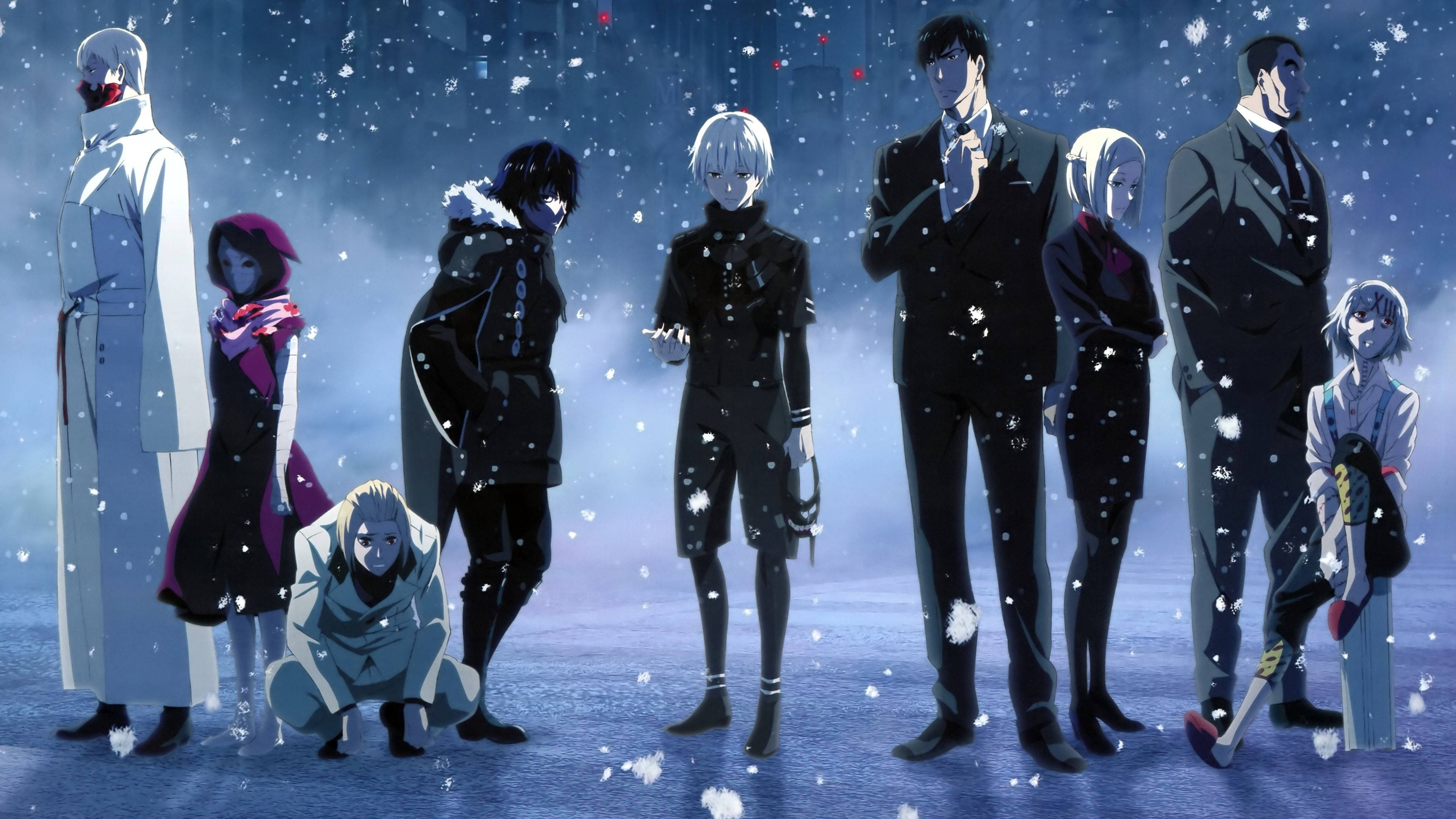 東京喰種キャラクター集合アート 壁紙