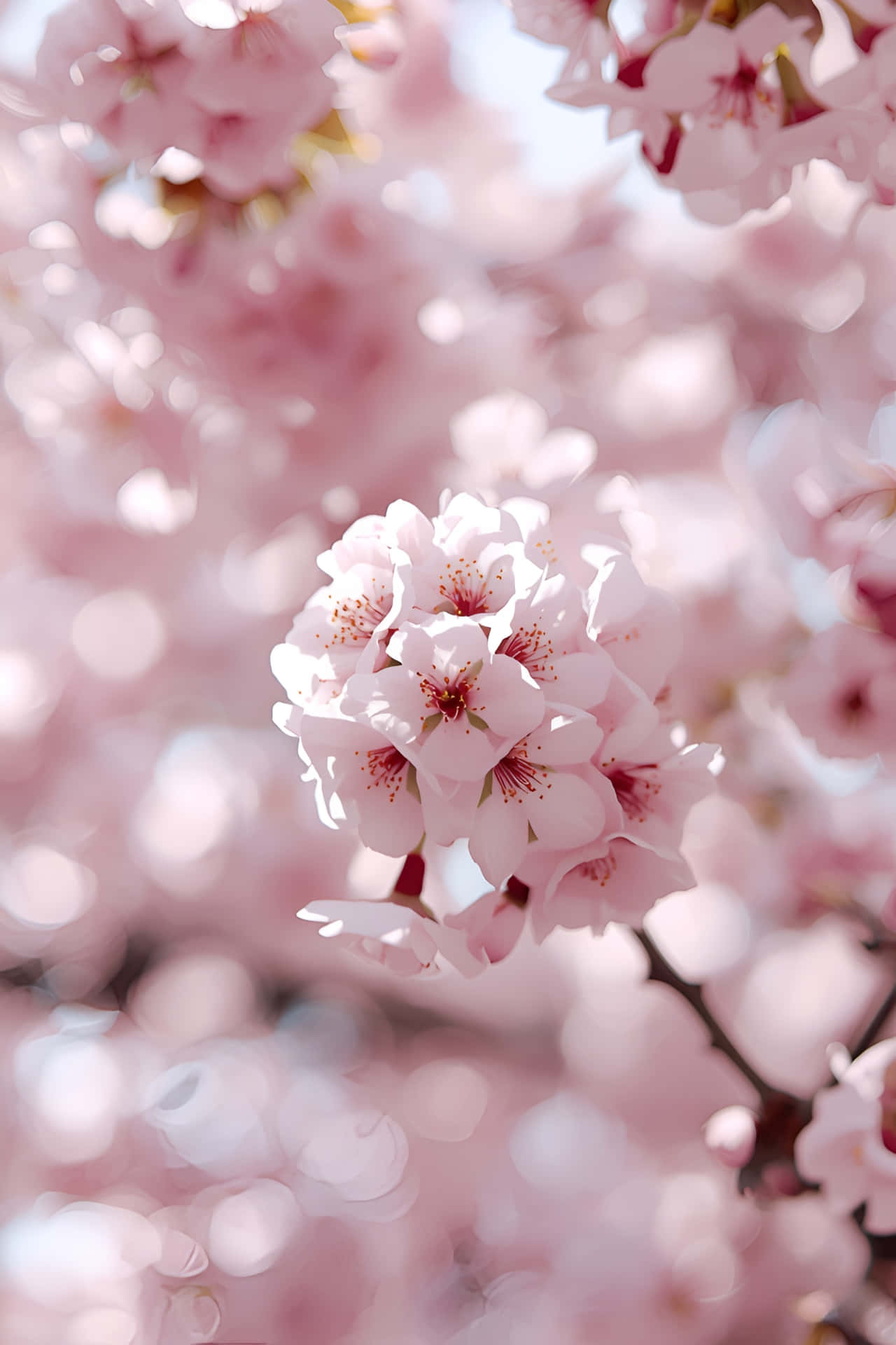桜、木の枝、春の花、花、春、ピンクの花、開花、桜、木、満開、植物、ピンク、光、日差し、花びら、自然