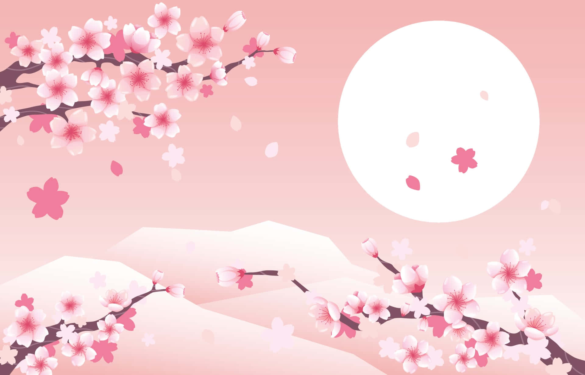 桜の背景 壁紙