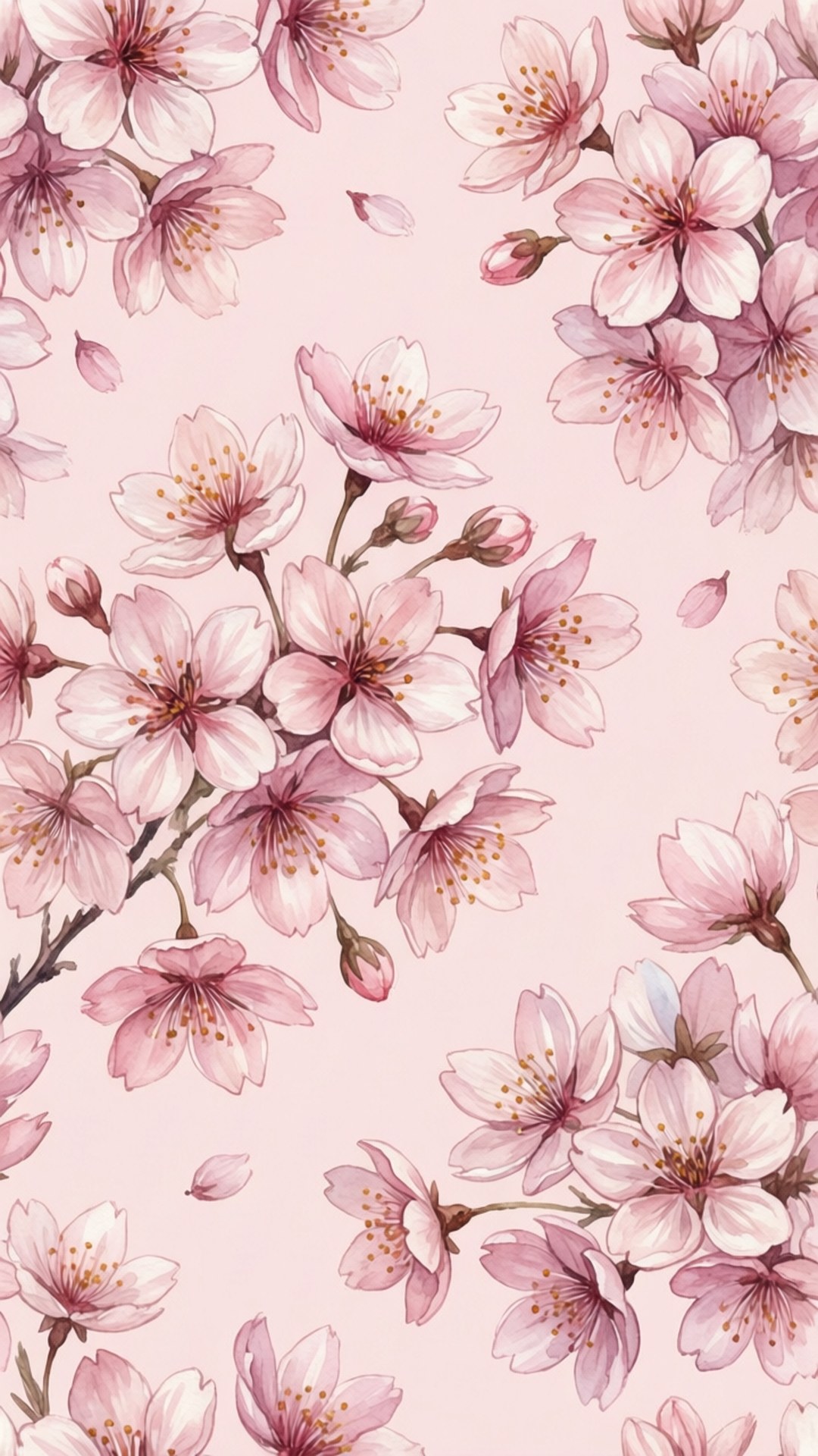 桜模様 壁紙