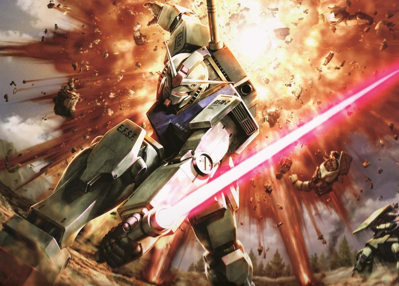 機動戦士ガンダム - より良い未来を築く 壁紙