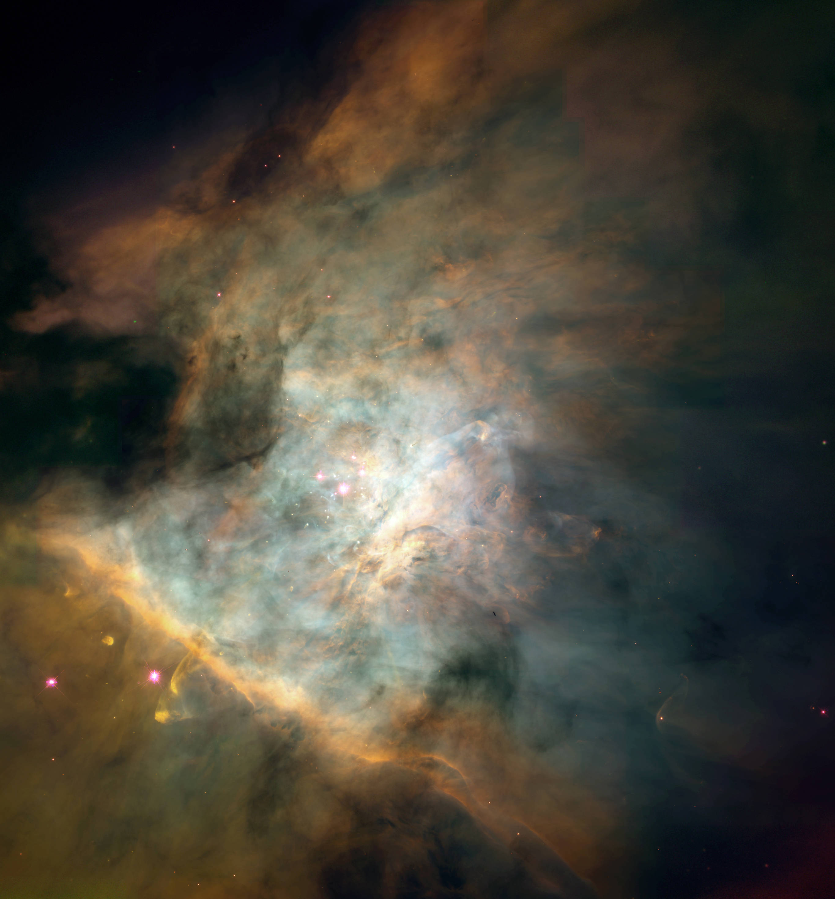 深宇宙の荘厳な星雲 壁紙