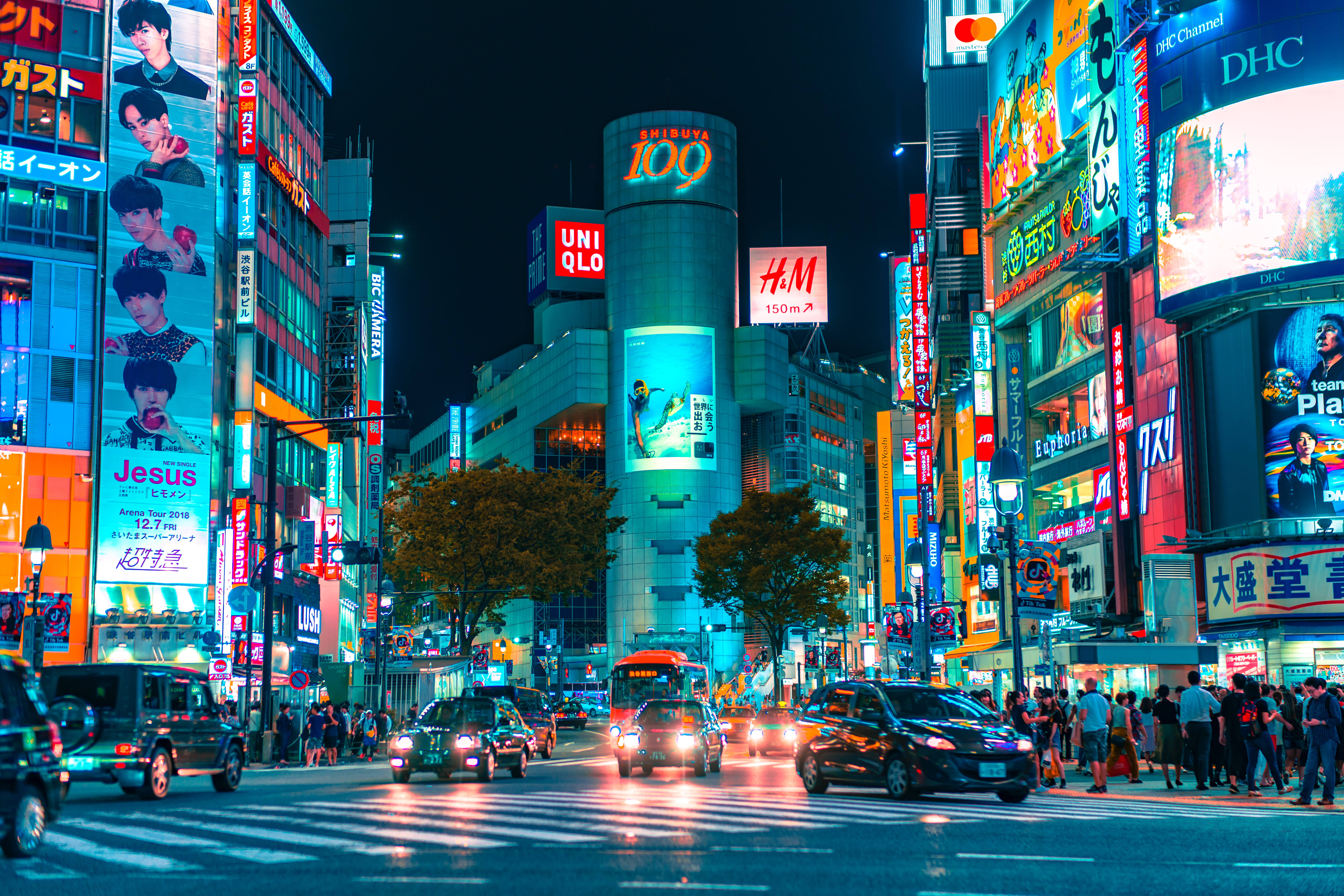 渋谷109東京ショッピングモールのHD壁紙 壁紙