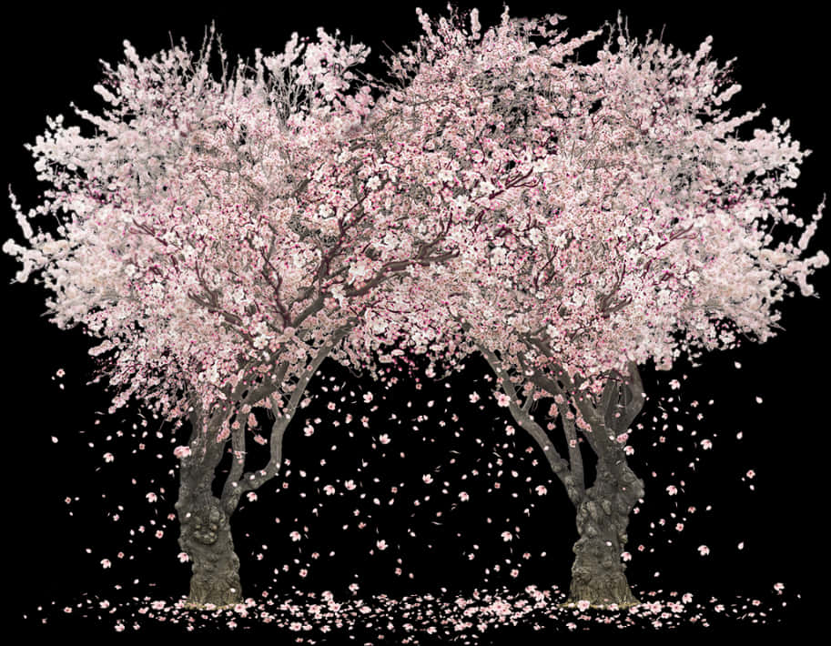 満開の桜の木 壁紙