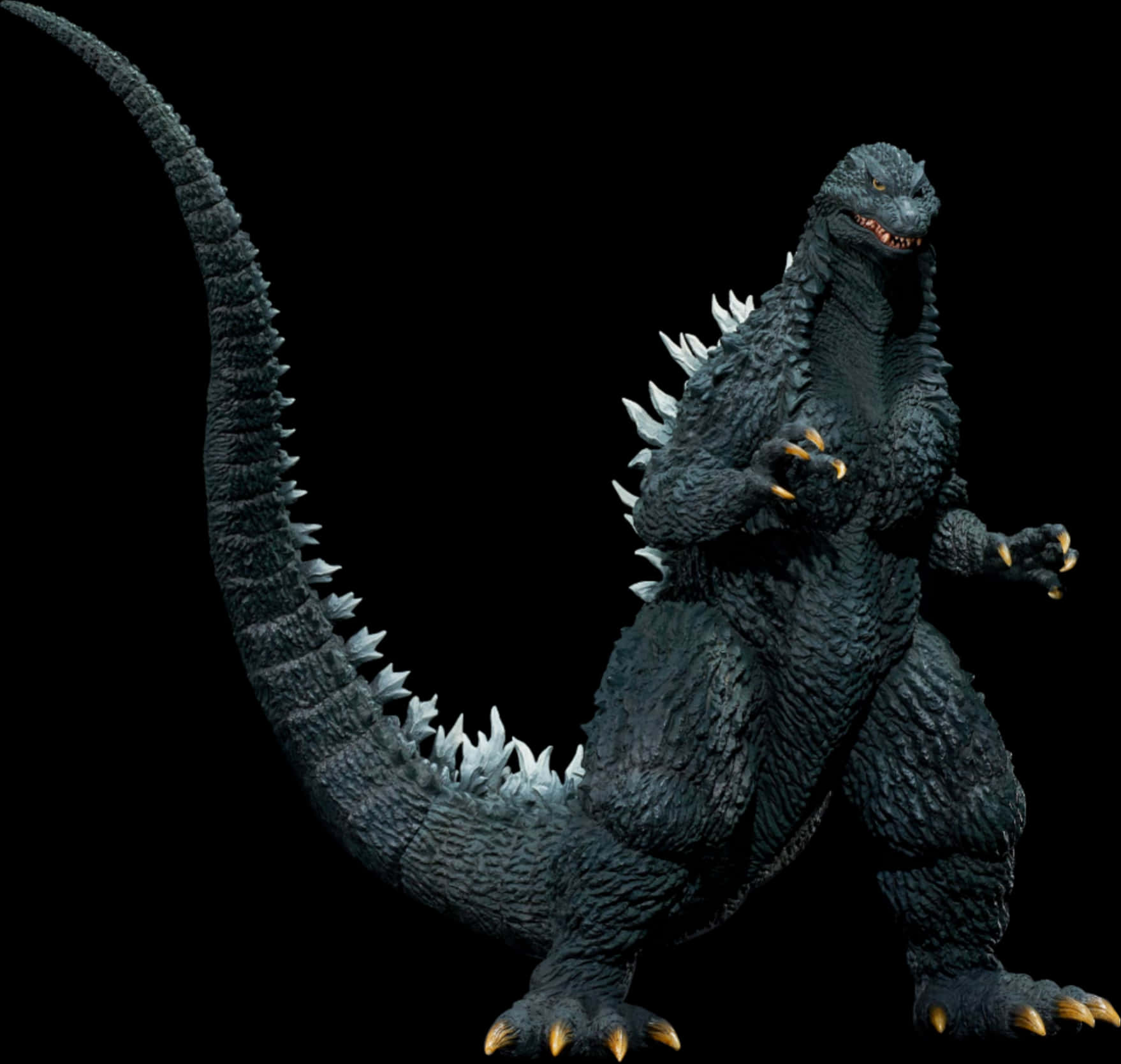 激しいゴジラフィギュアの単体 壁紙