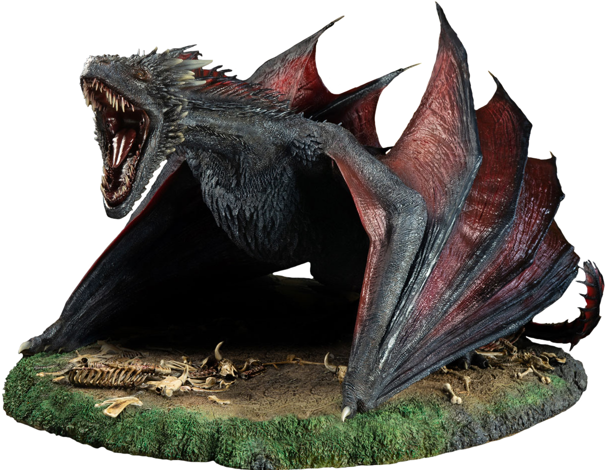 激しいドラゴン像 ゲーム・オブ・スローンズ 壁紙