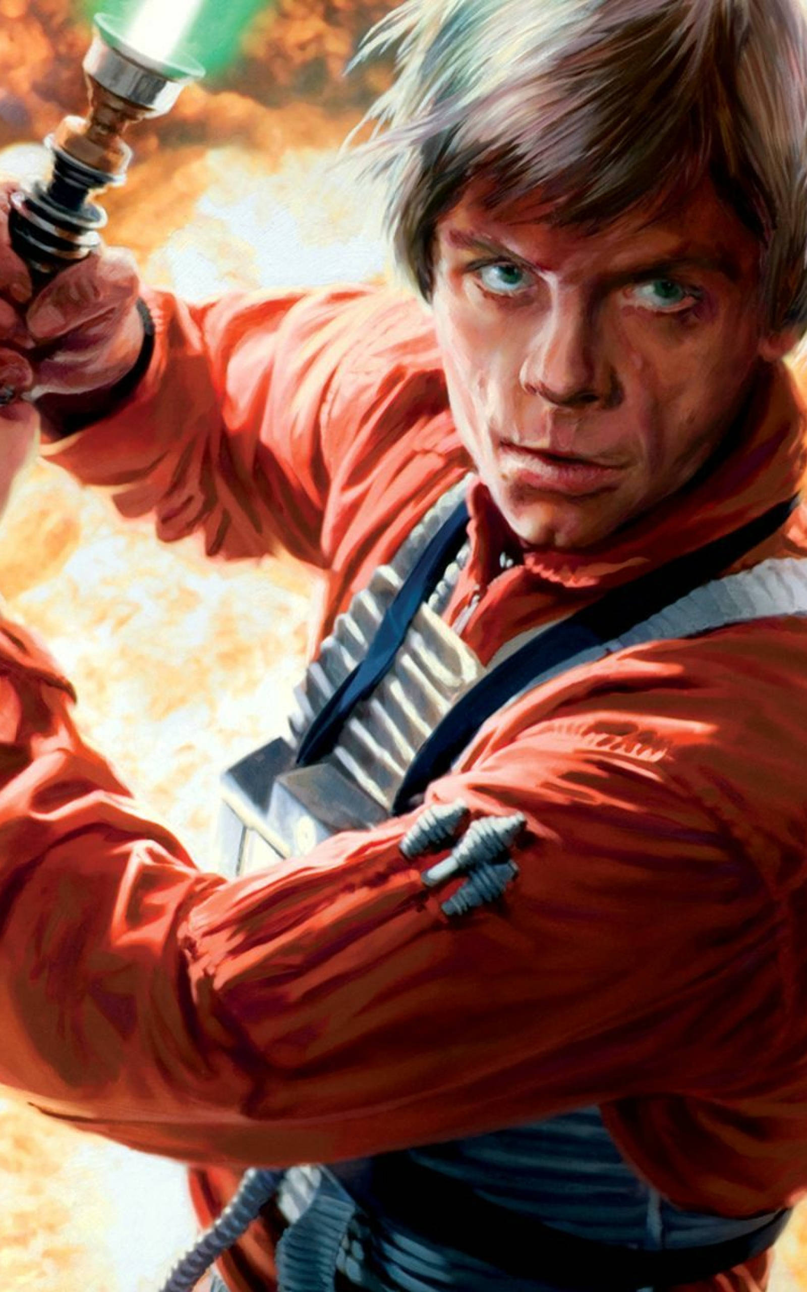 激しいルーク・スカイウォーカー スター・ウォーズ タブレット 壁紙