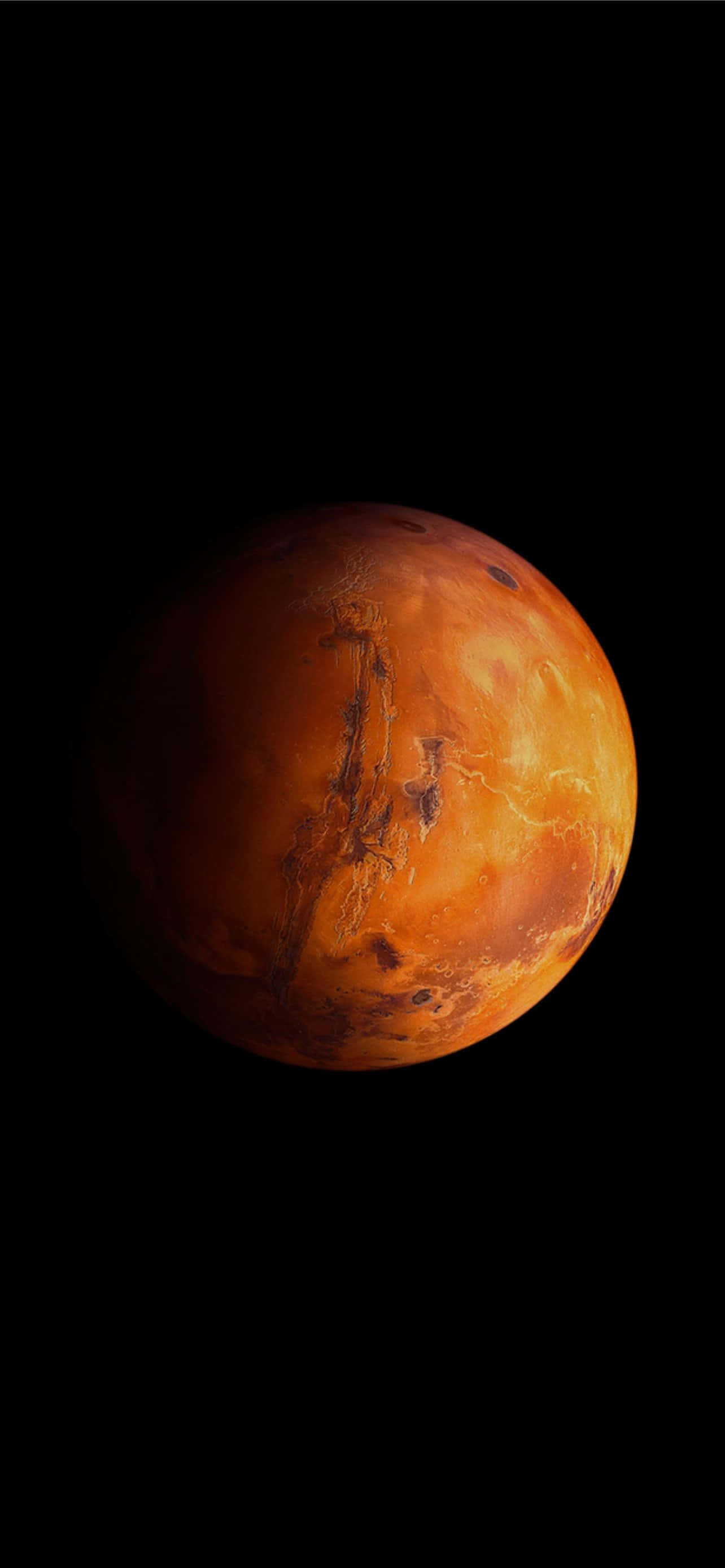 火星の風景の魅惑的な眺め 壁紙