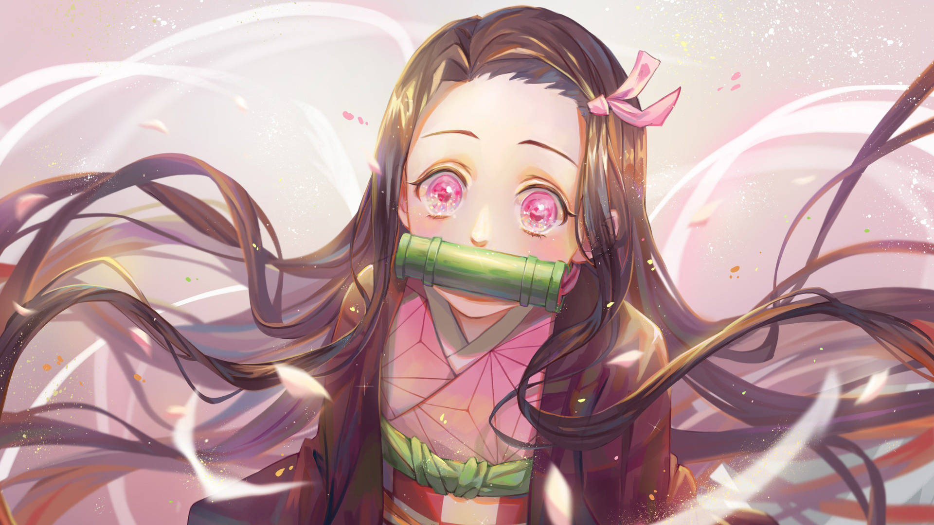 無邪気な禰豆子の美的壁紙