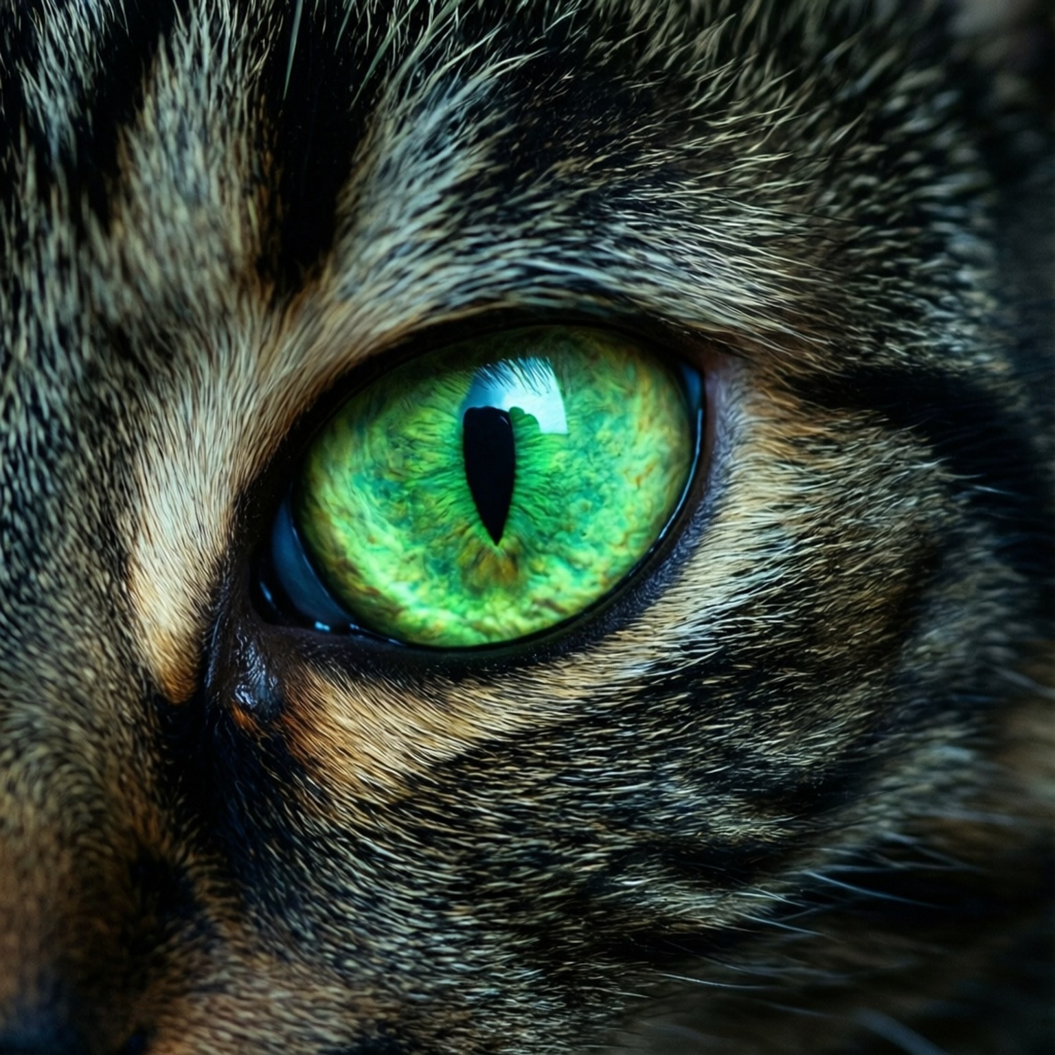 猫の輝き 壁紙