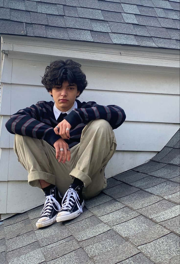現代的な美少年 壁紙