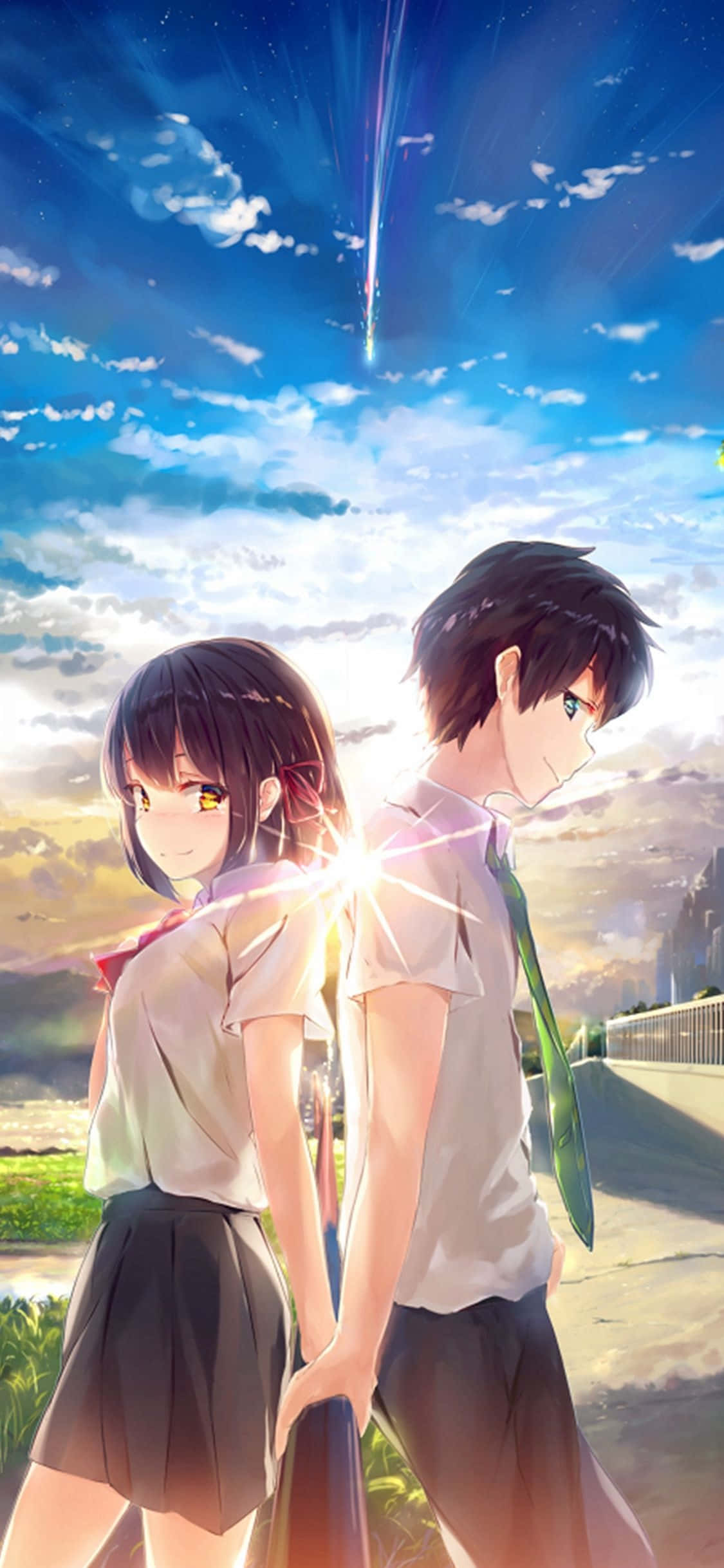 甘いアニメ 君の名は。2016年映画 壁紙