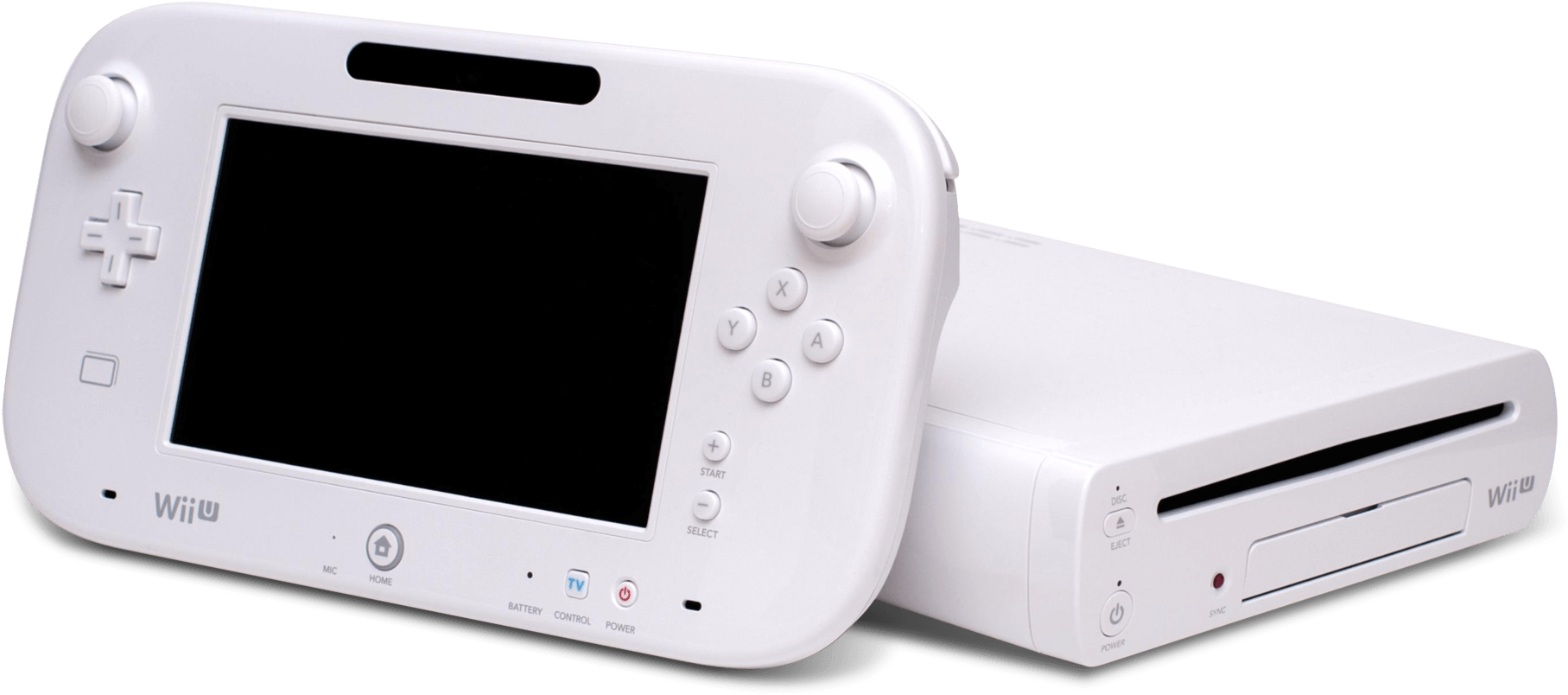 白いWii U本体とゲームパッド 壁紙