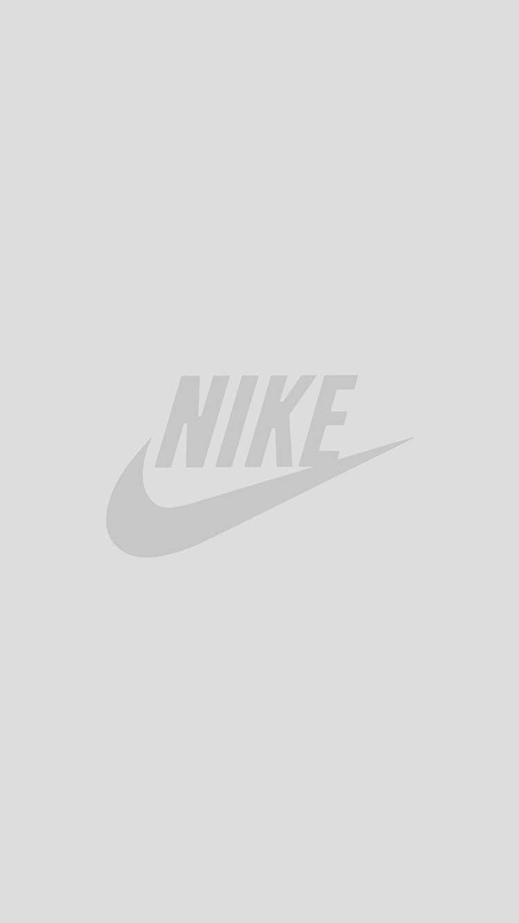 白を基調としたミニマルなNike iPhone 壁紙