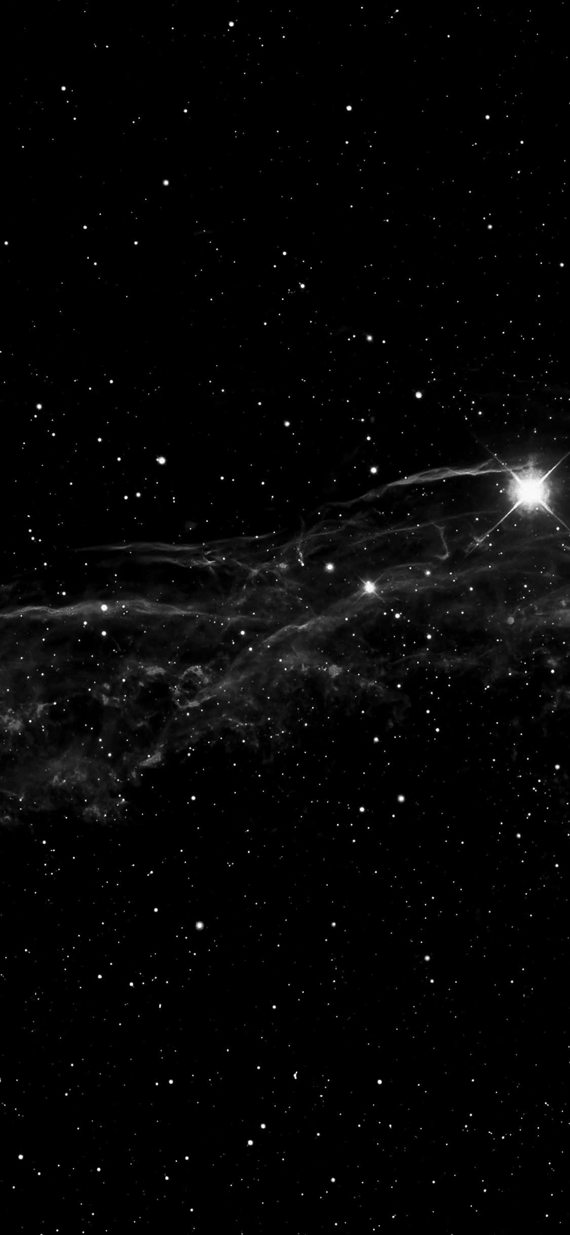 「白黒で捉えた、私たちの宇宙の広大さ」 壁紙