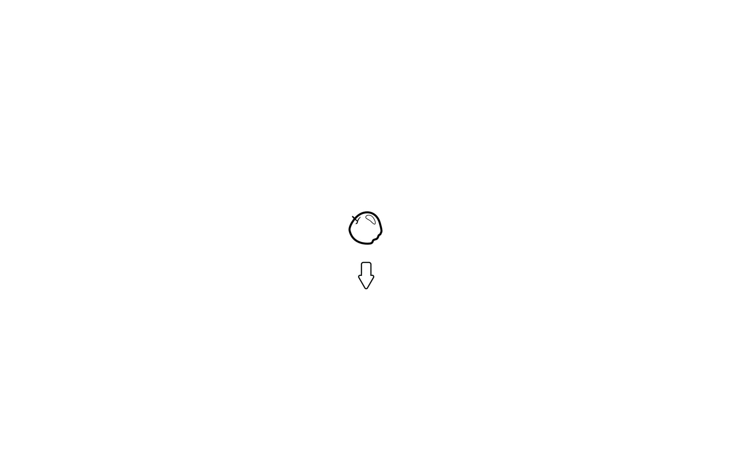 白黒で描かれた鳥のイラスト 壁紙