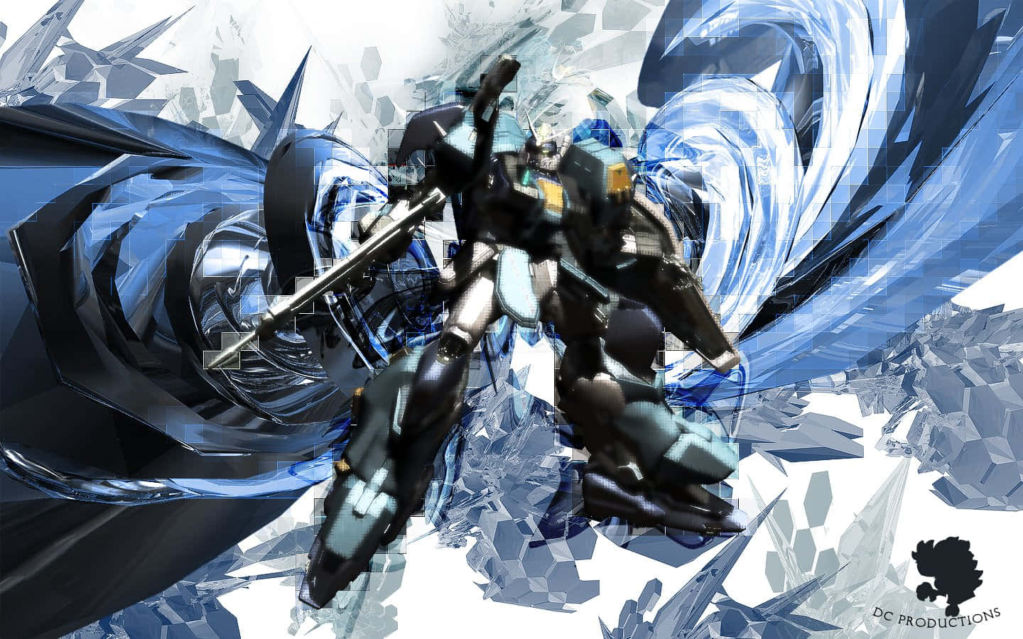 白黒ガンダムのデスクトップ壁紙 壁紙