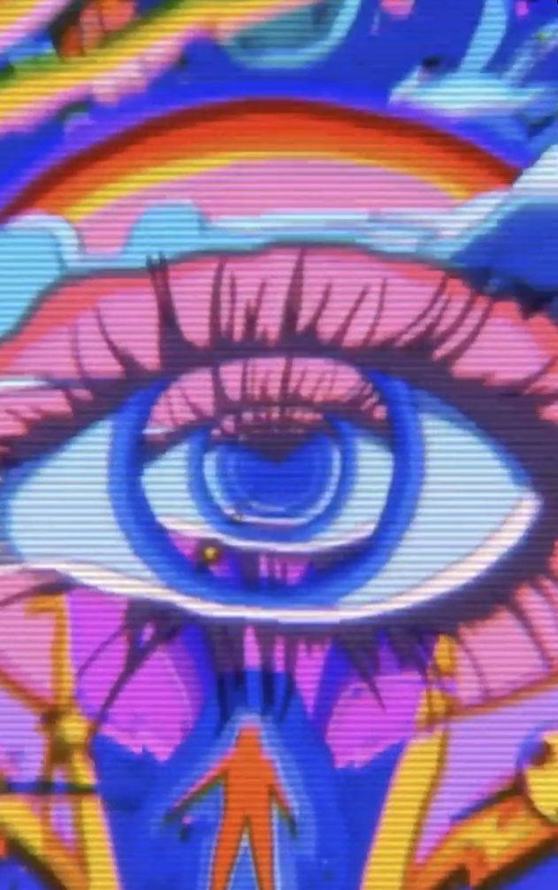 目がトリッピーな美学 壁紙