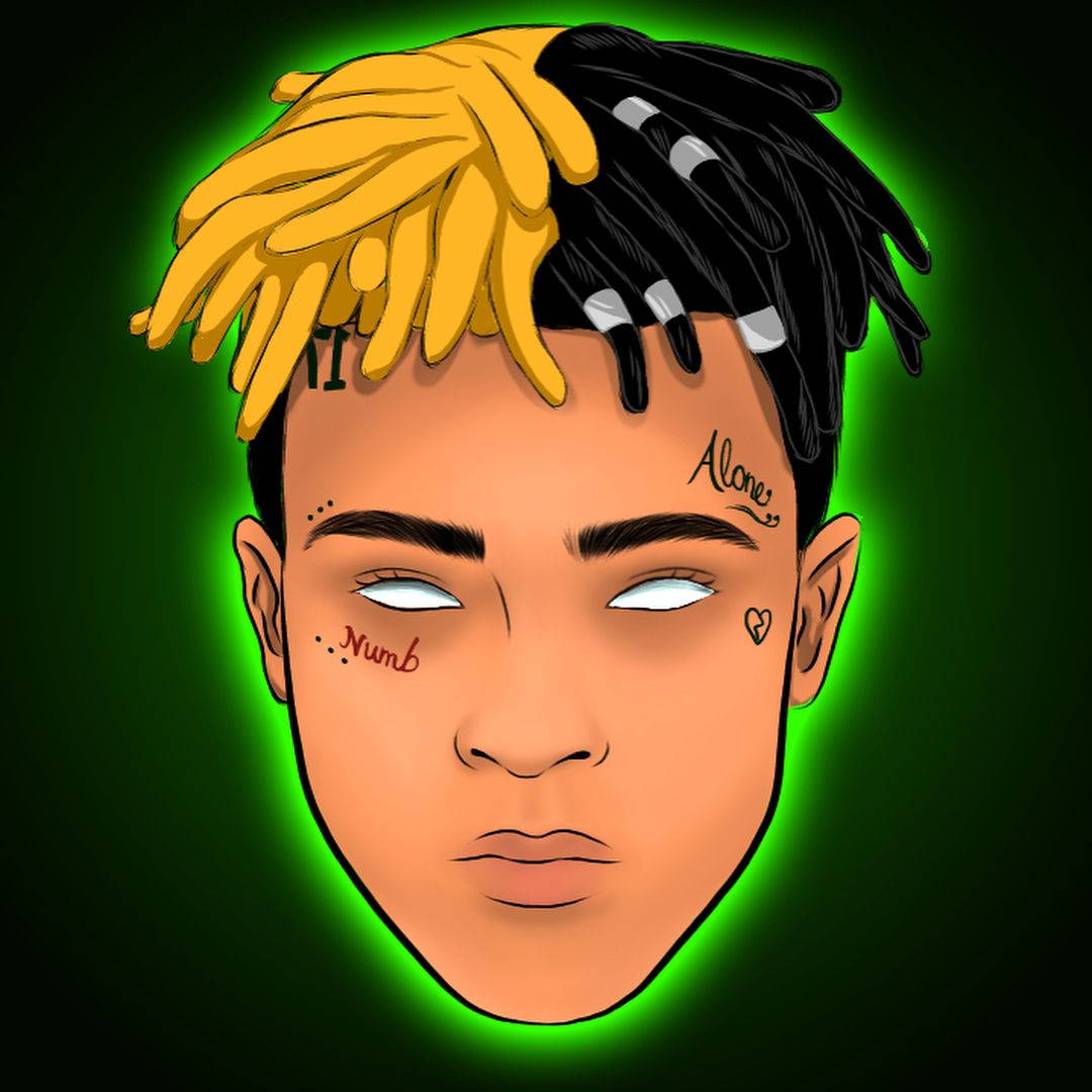 目のないXxxtentacionアニメ 壁紙