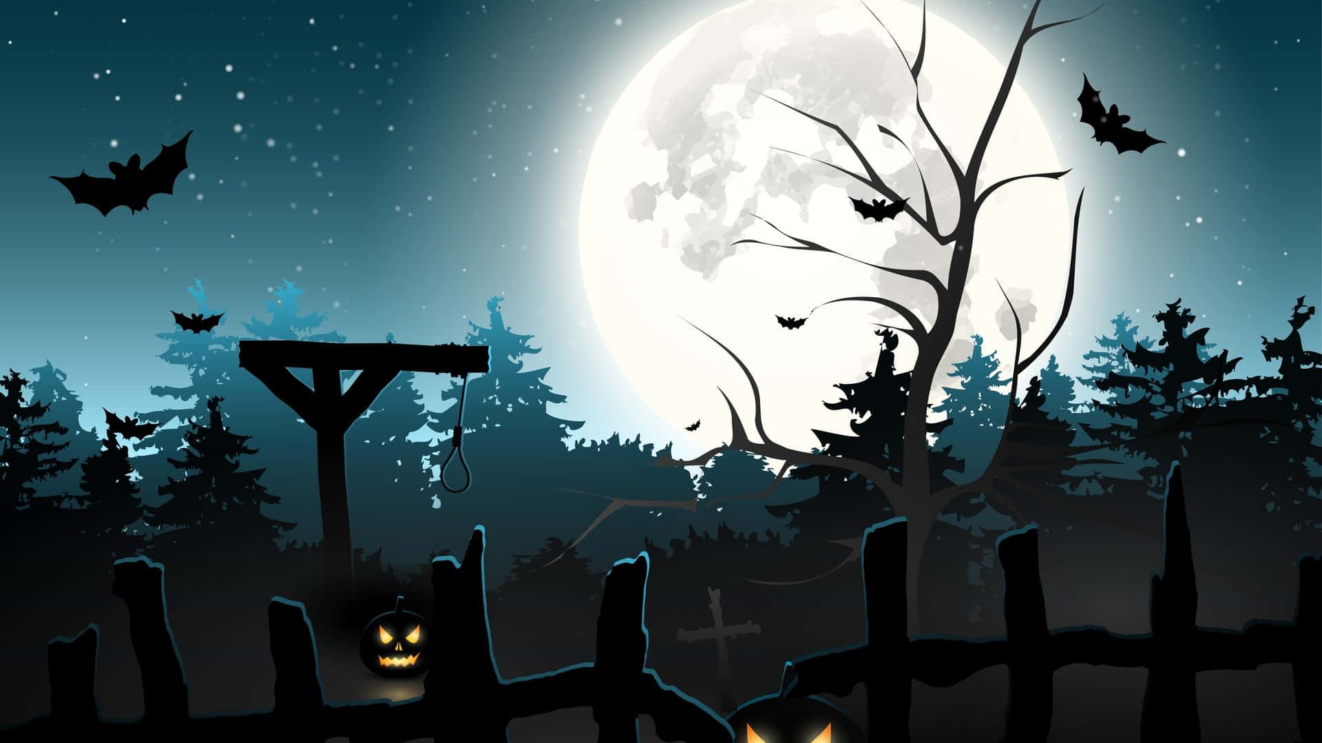 真夜中の刻を迎えて 壁紙