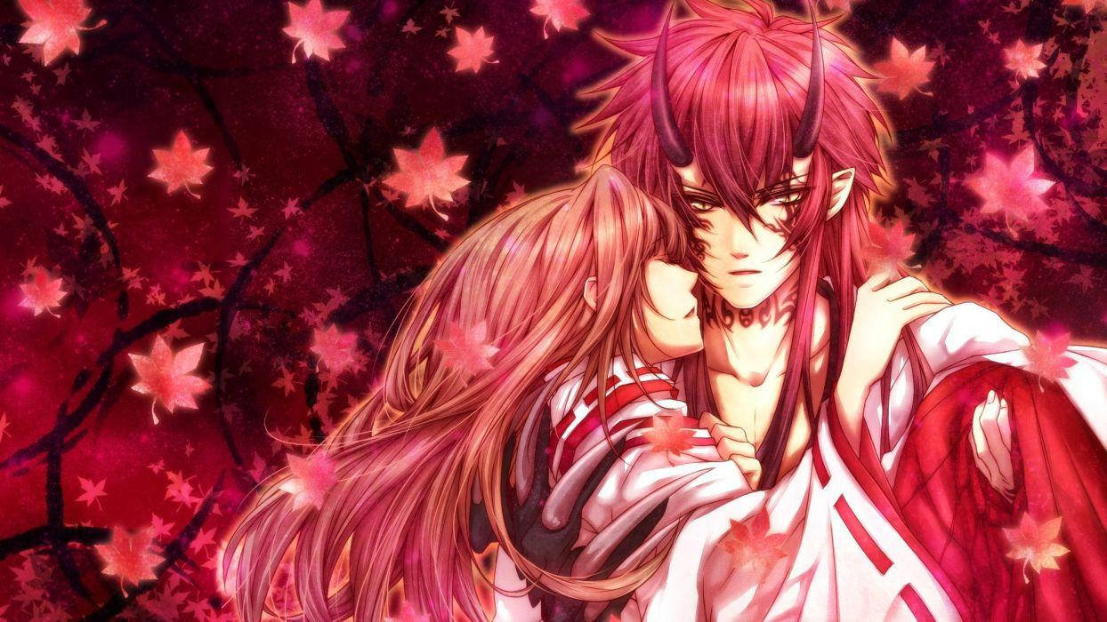 真紅のアニメ悪魔 壁紙