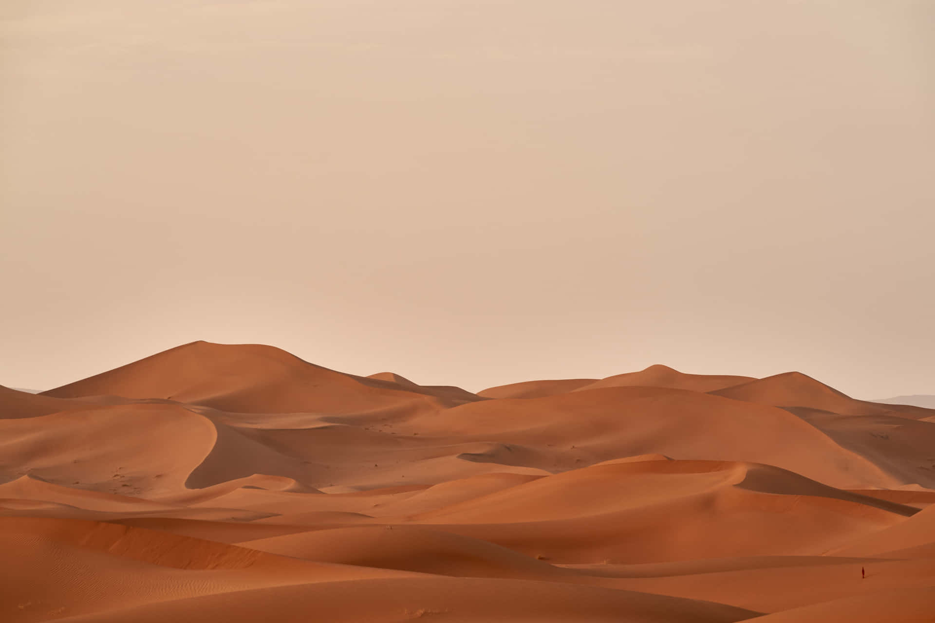 砂漠の風景、砂丘と砂嵐
