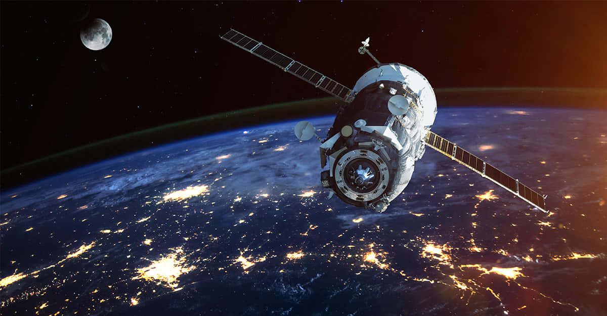神秘的な宇宙の広がりをのぞく 壁紙