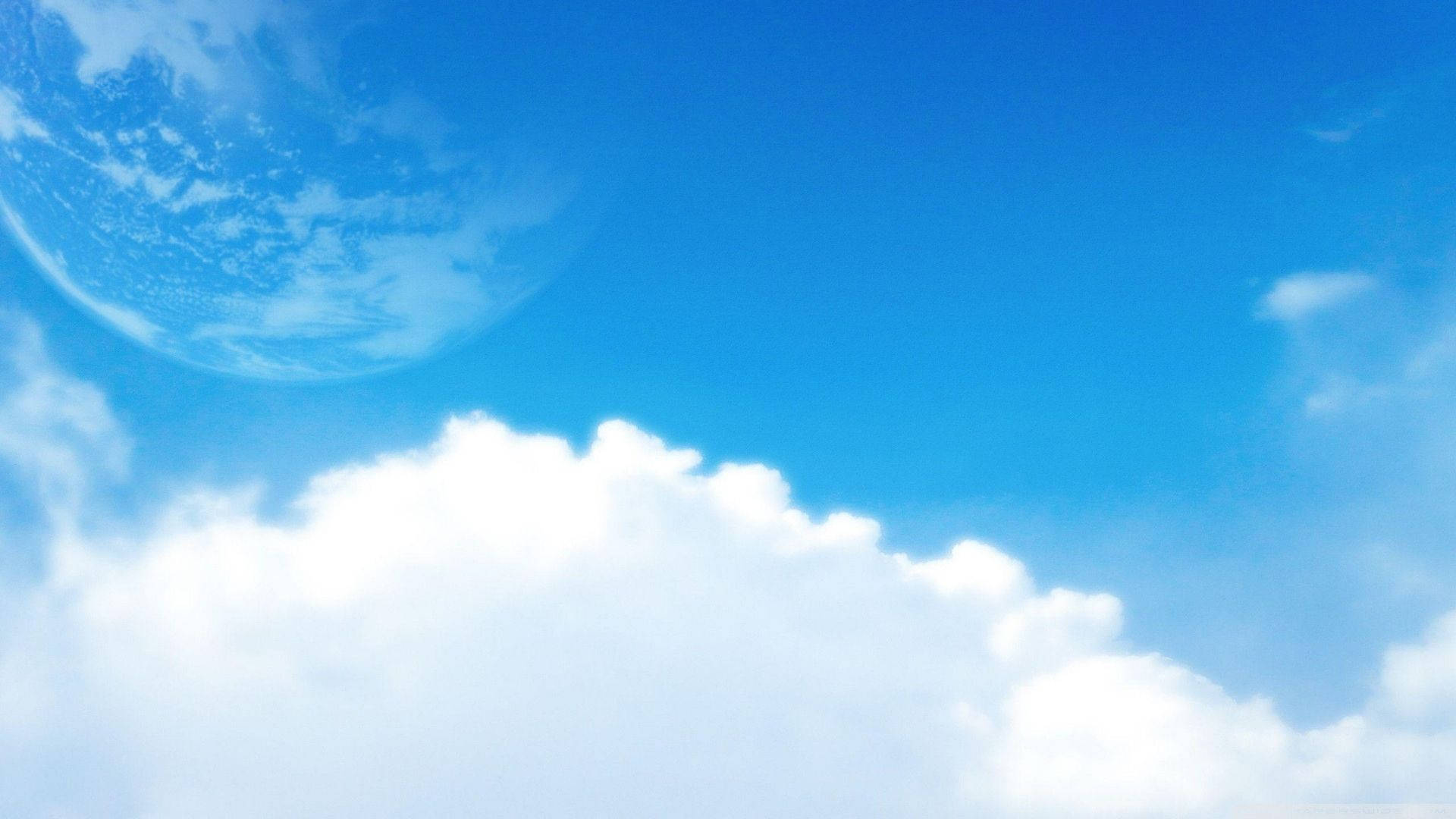空と地球の眺め 壁紙