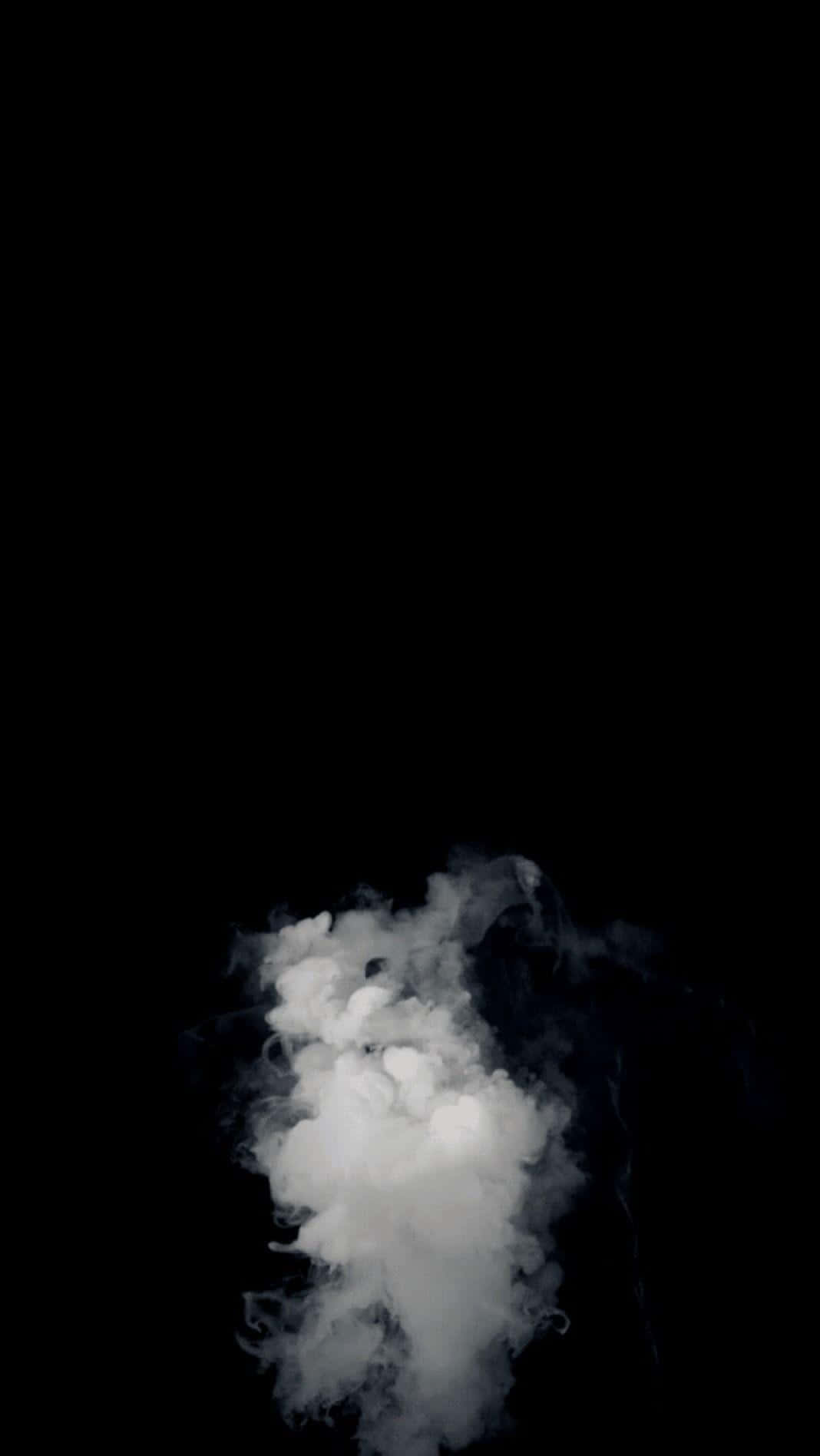 空中に浮かぶ白い雲 壁紙