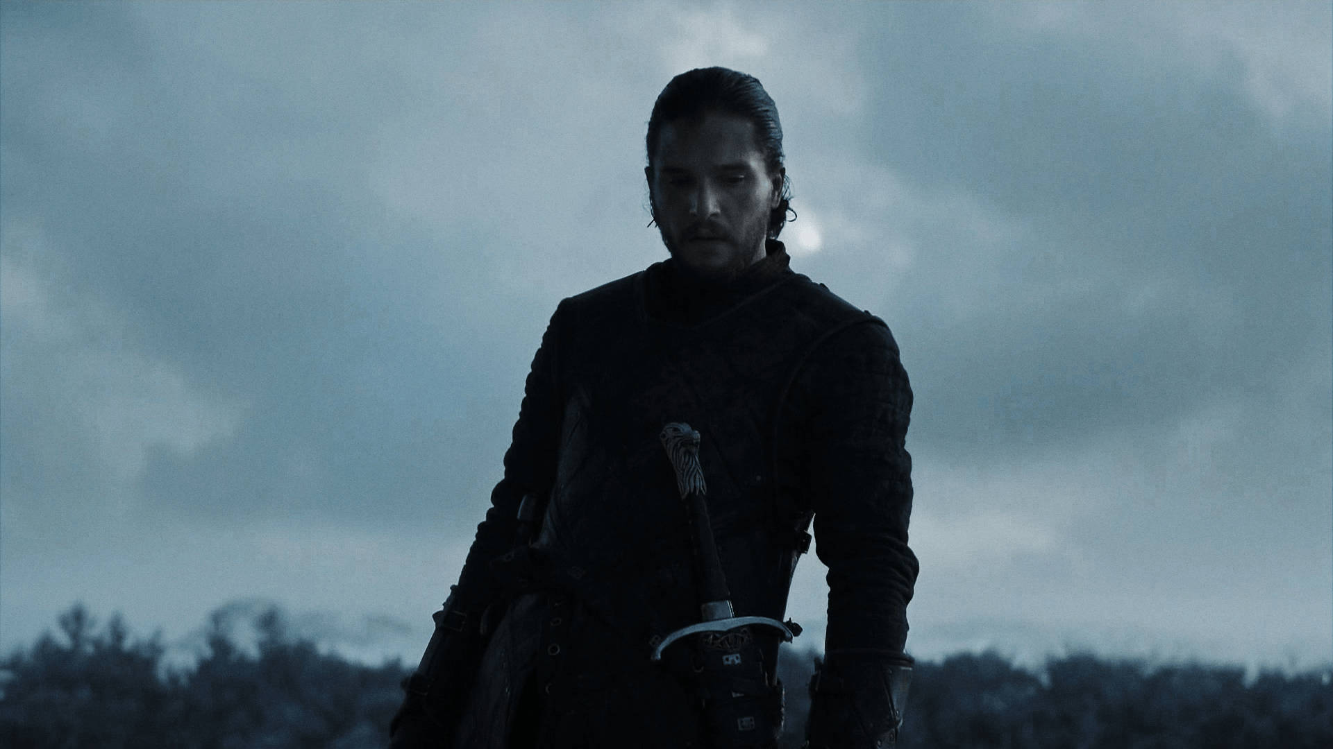 立つジョン・スノウ ゲーム・オブ・スローンズ — ゲーム・オブ・スローンズ GIF 壁紙