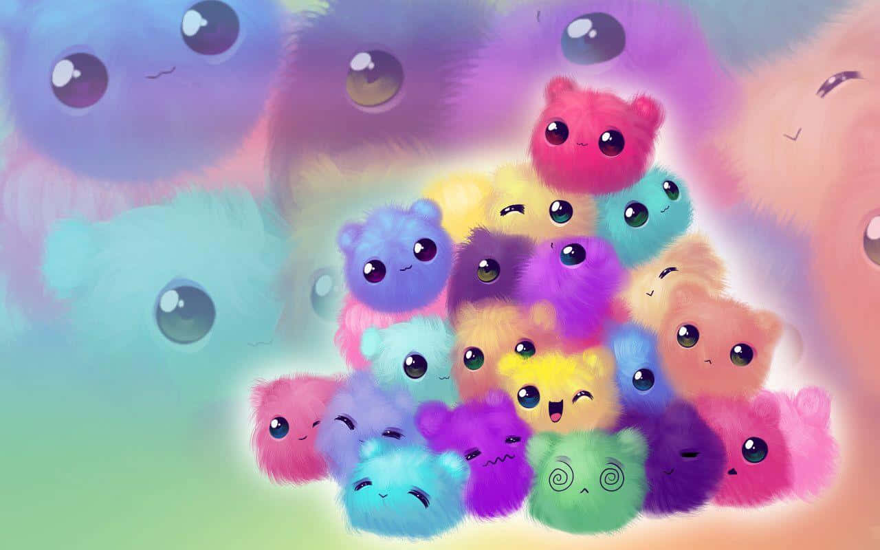 笑顔のかわいいキャラクター 壁紙
